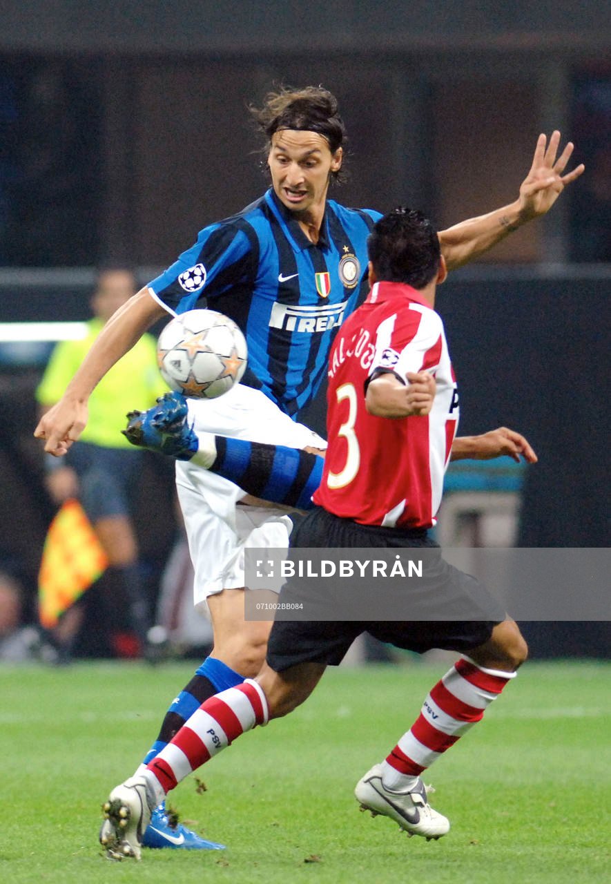 Zlatan Ibrahimovic, Inter och Tacco, PSV