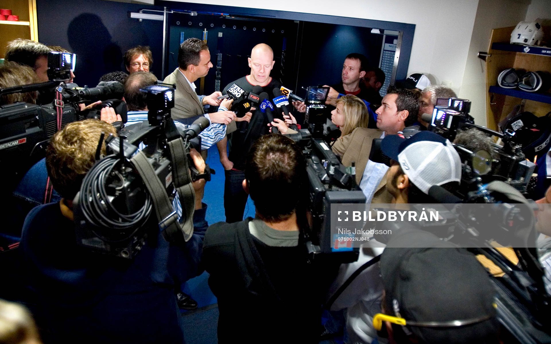 Mats Sundin, press, media, press, journalist