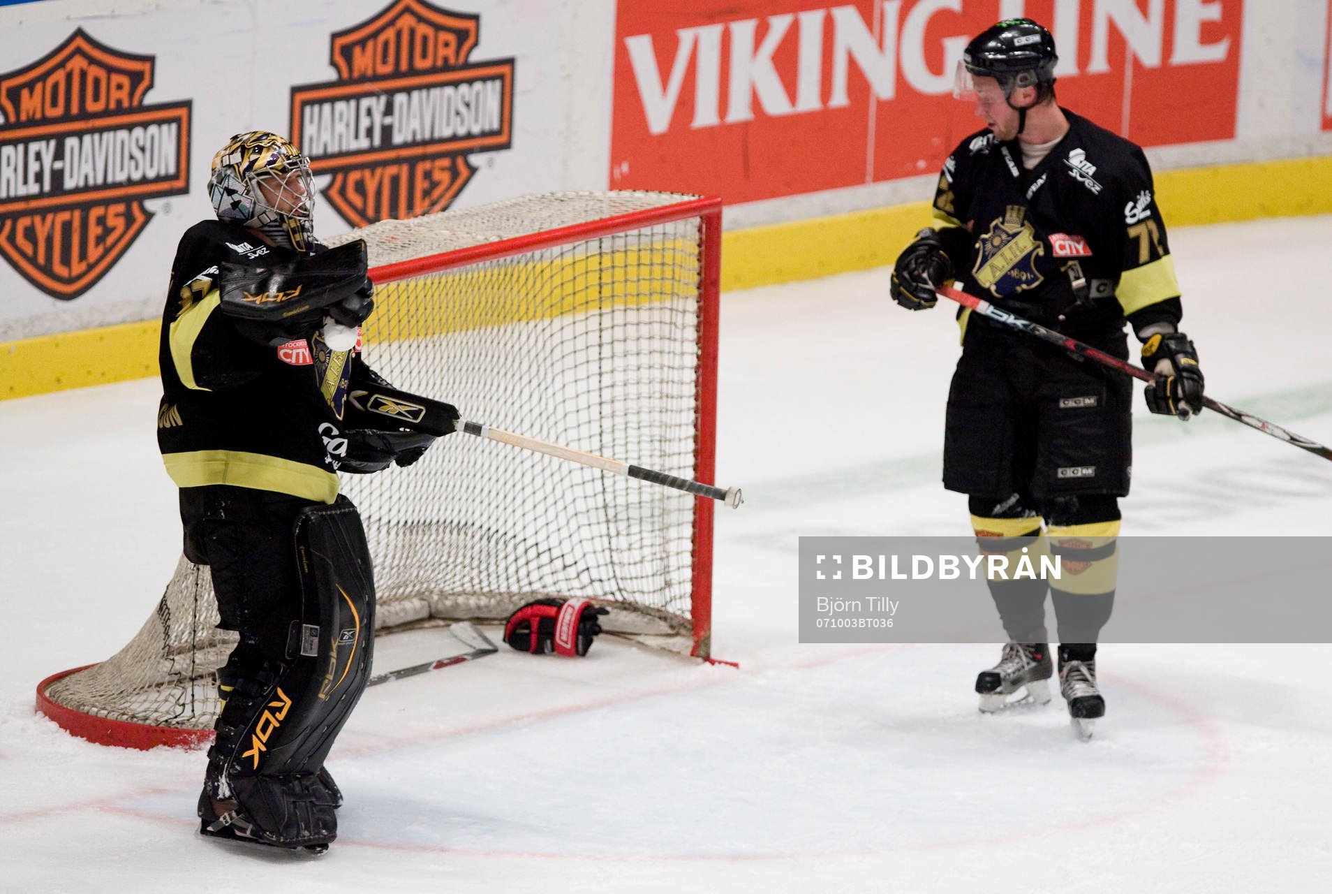 Jimmy Danielsson, Målvakt, AIK, och Erik Ryman, AIK