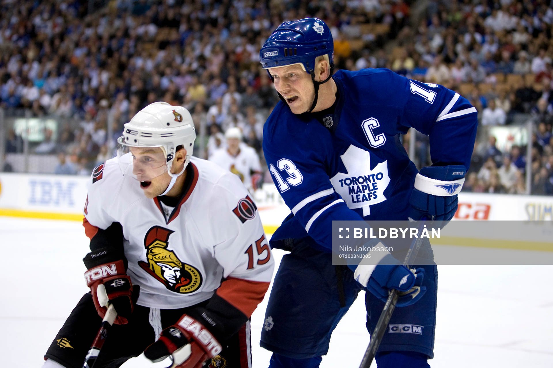 Dany Heatley, Ottawa, Mats Sundin