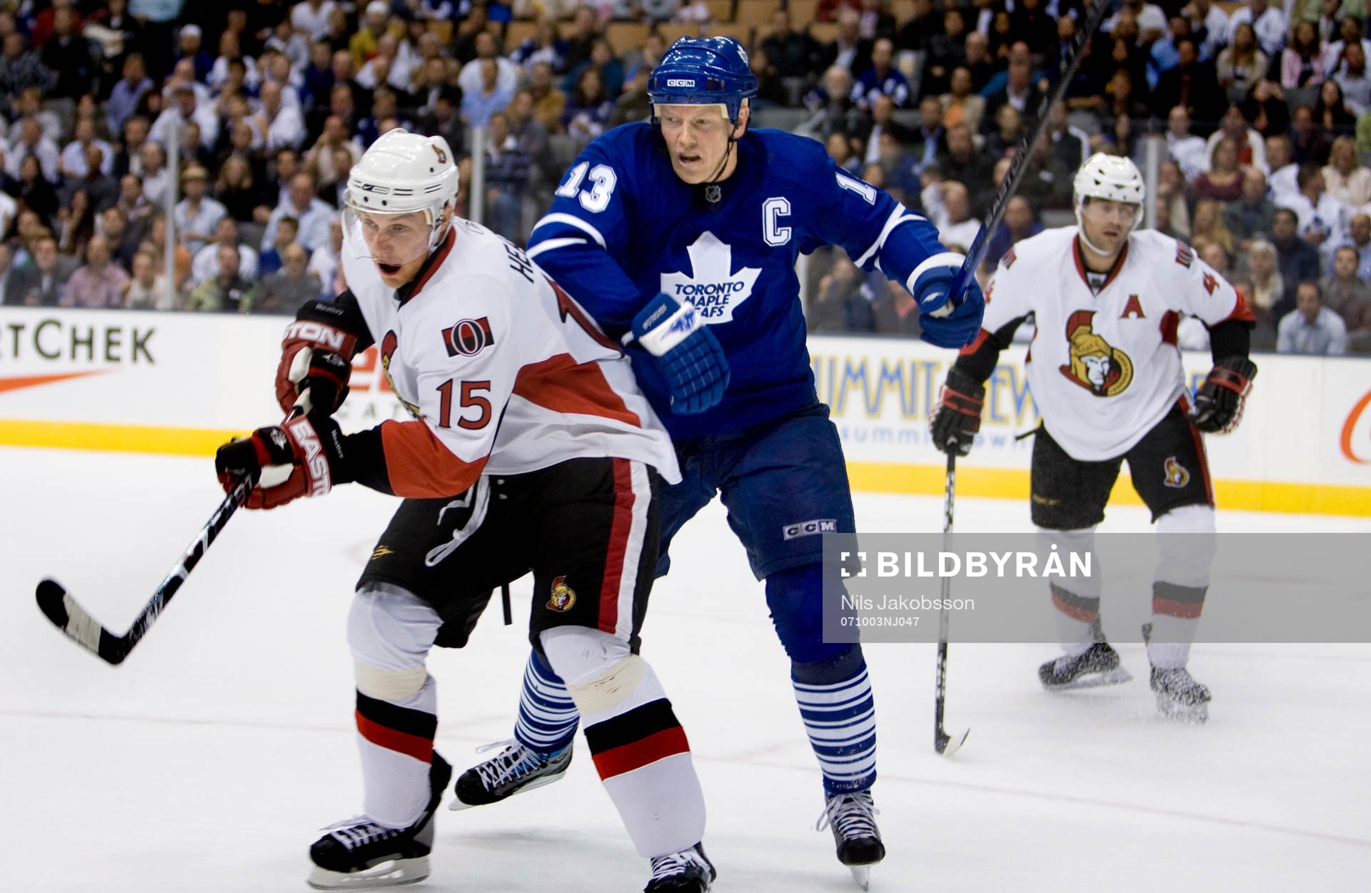 Dany Heatley, Ottawa, Mats Sundin