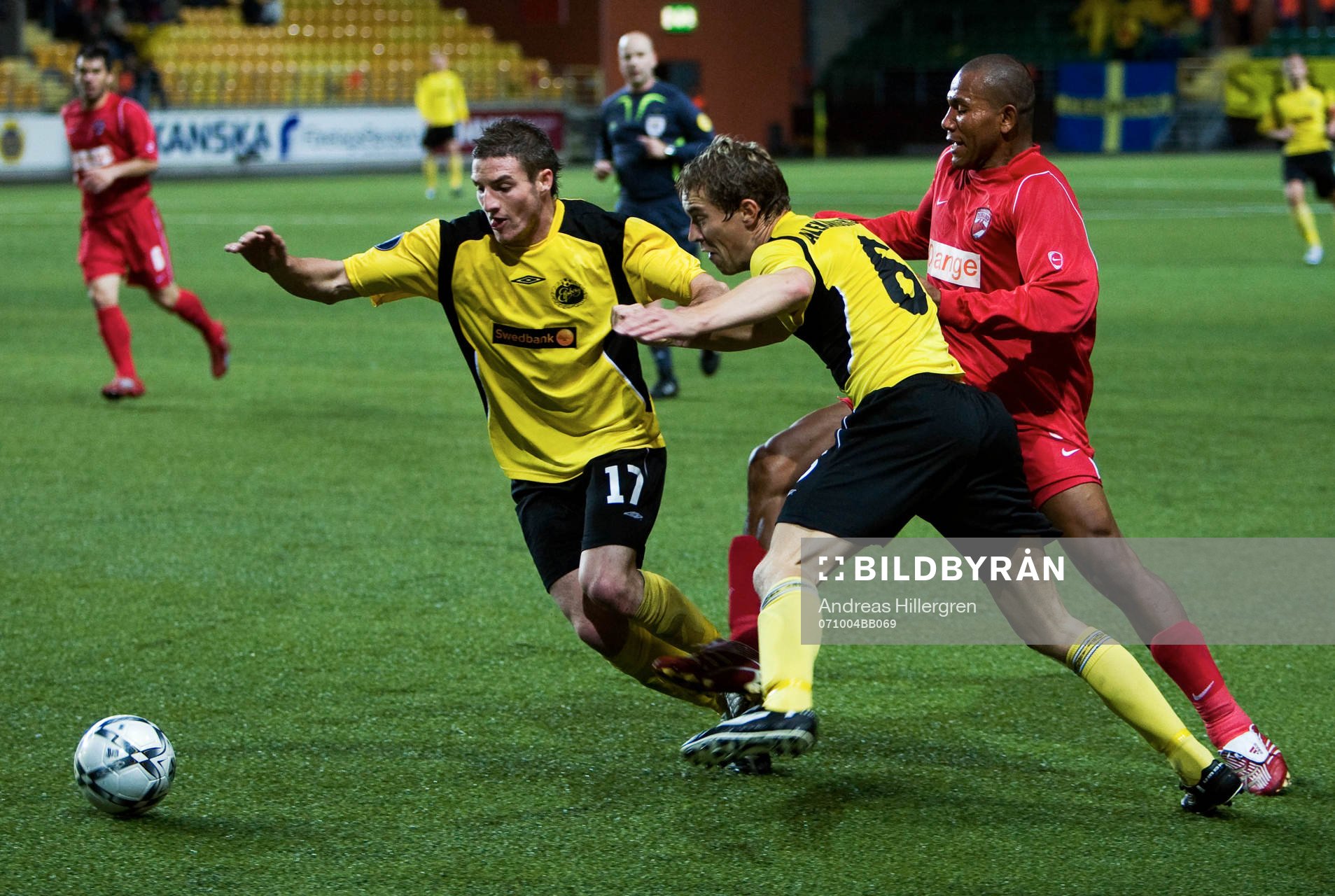 James Keene, Daniel Alexandersson och Christian Galliquio