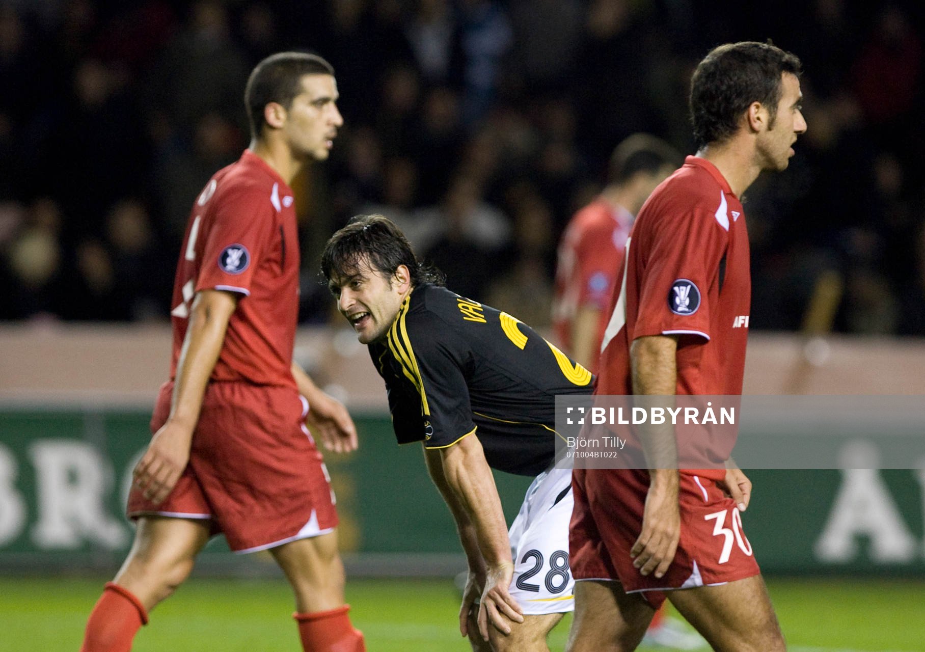 a omg till UEFA Cupen, AIK - Tel Aviv: Lucas Valdemarin, AIK