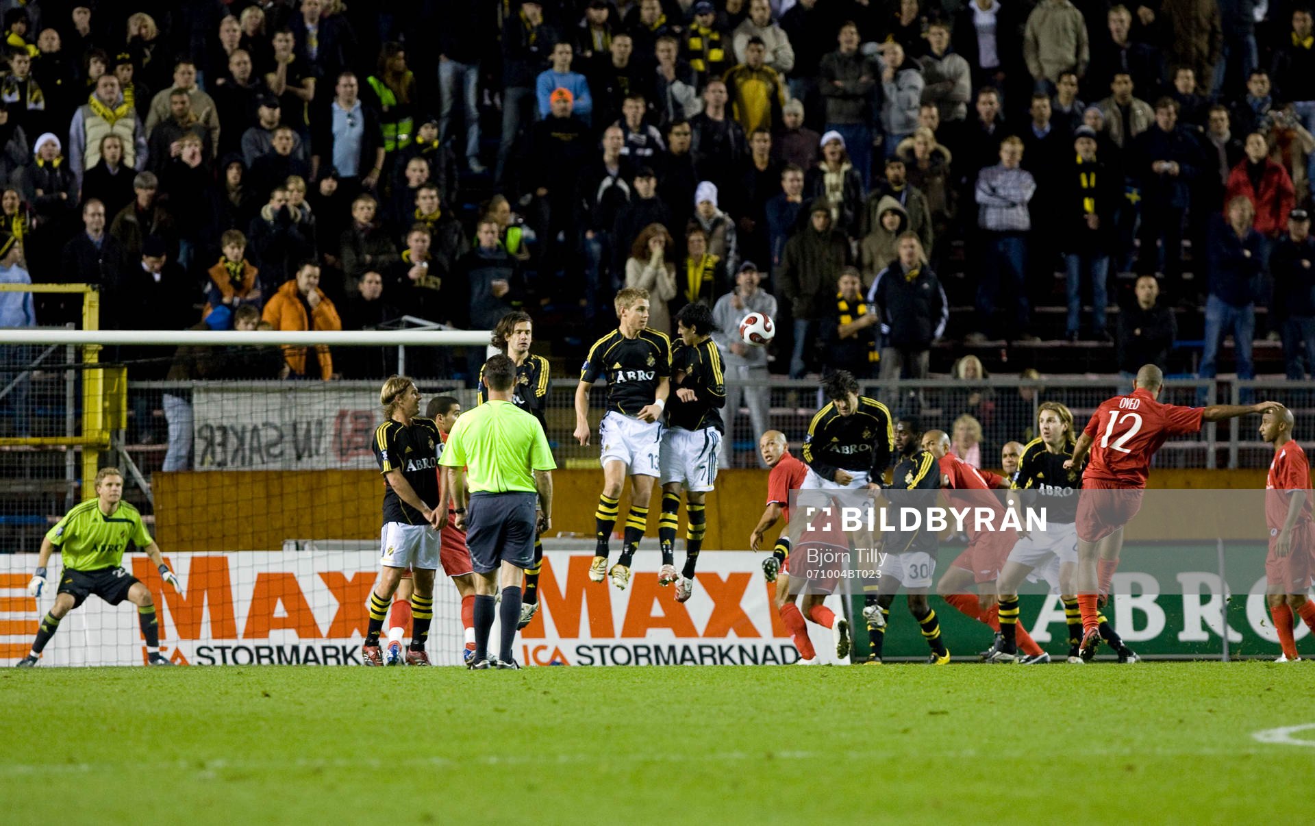 a omg till UEFA Cupen, AIK - Tel Aviv: Frisparken som