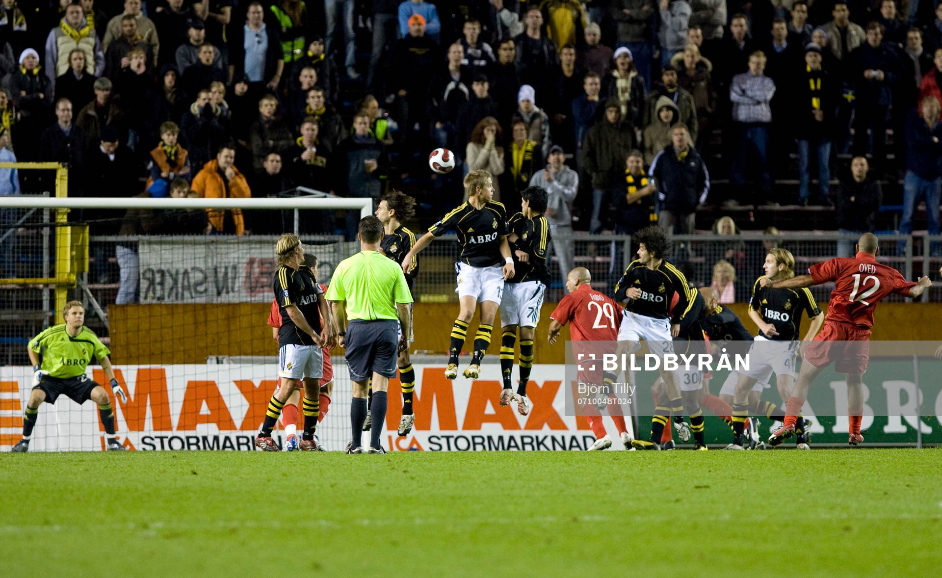 a omg till UEFA Cupen, AIK - Tel Aviv