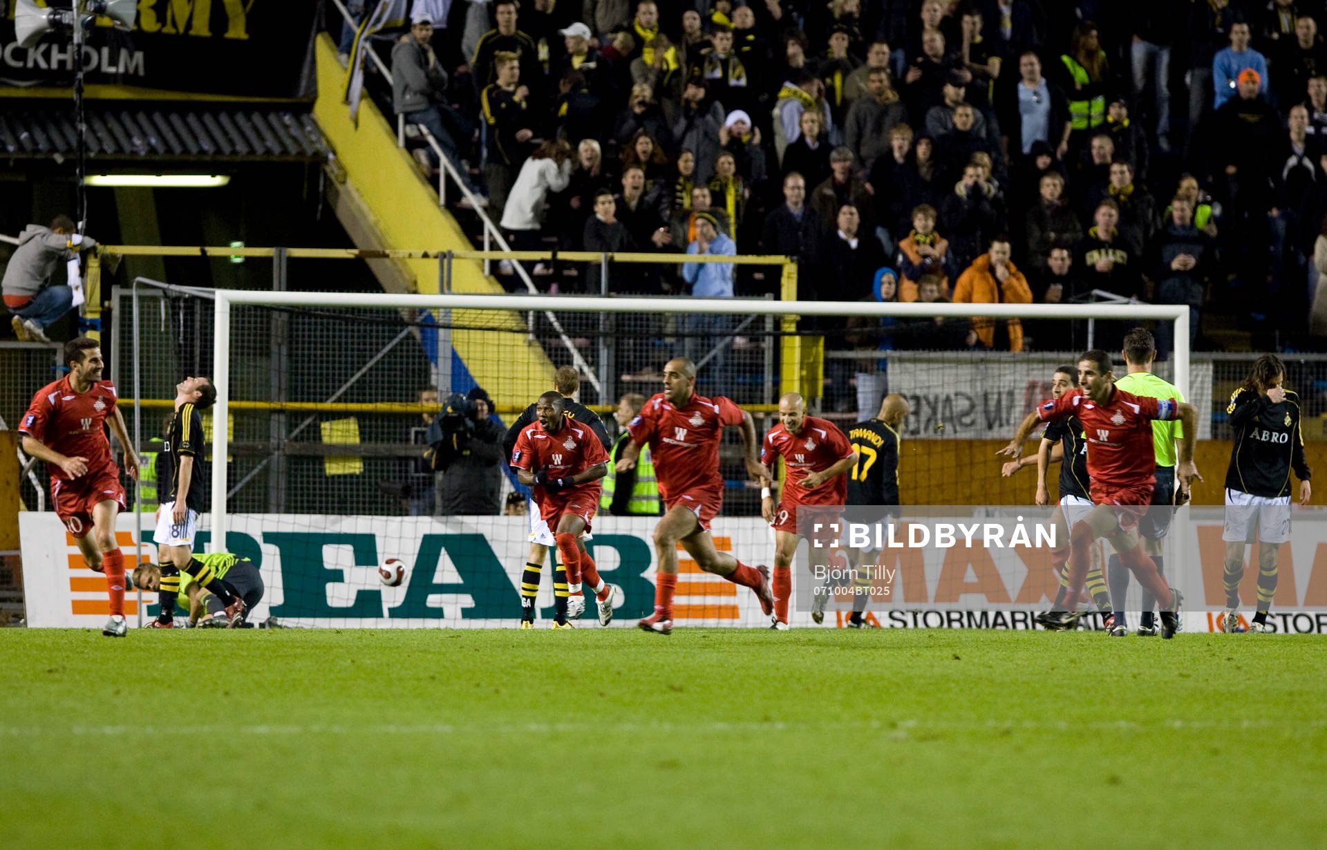 a omg till UEFA Cupen, AIK - Tel Aviv: Frisparken som