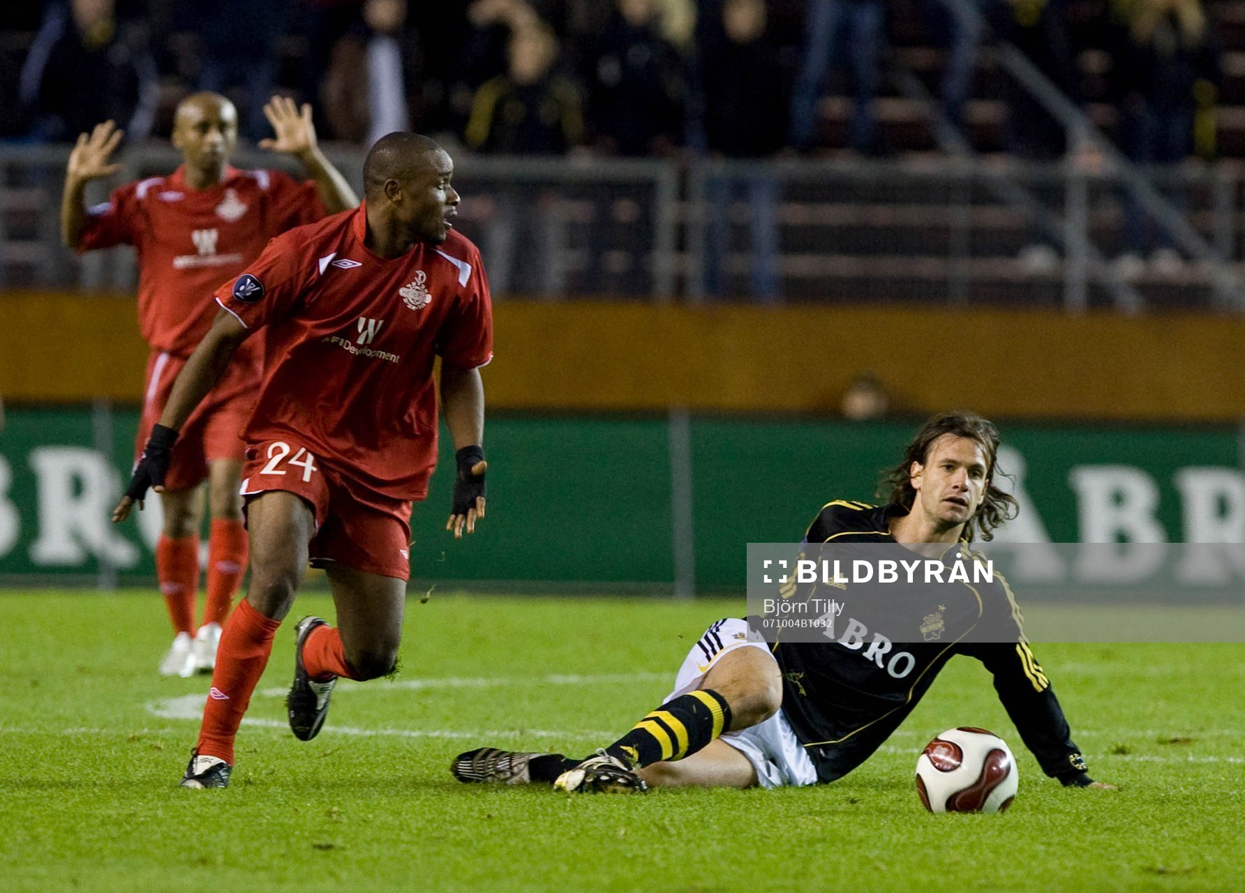 a omg till UEFA Cupen, AIK - Tel Aviv: Mazowa Nsumbu, Tel