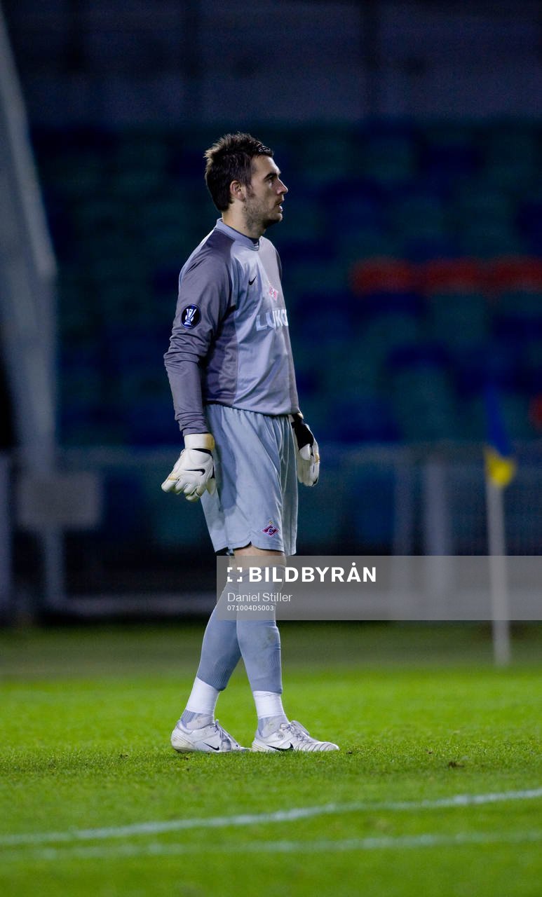 Stipe Pletikosa - Spartak Moskva. © Bildbyrån