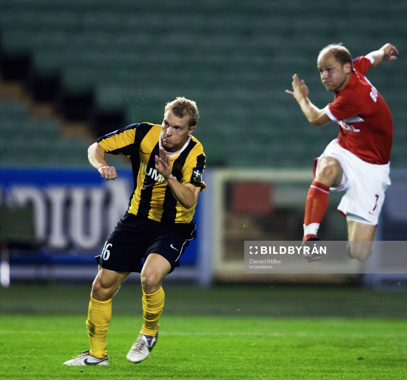 Marcus Jarlegren, Häcken och Denis Boyarintsev, Spartak