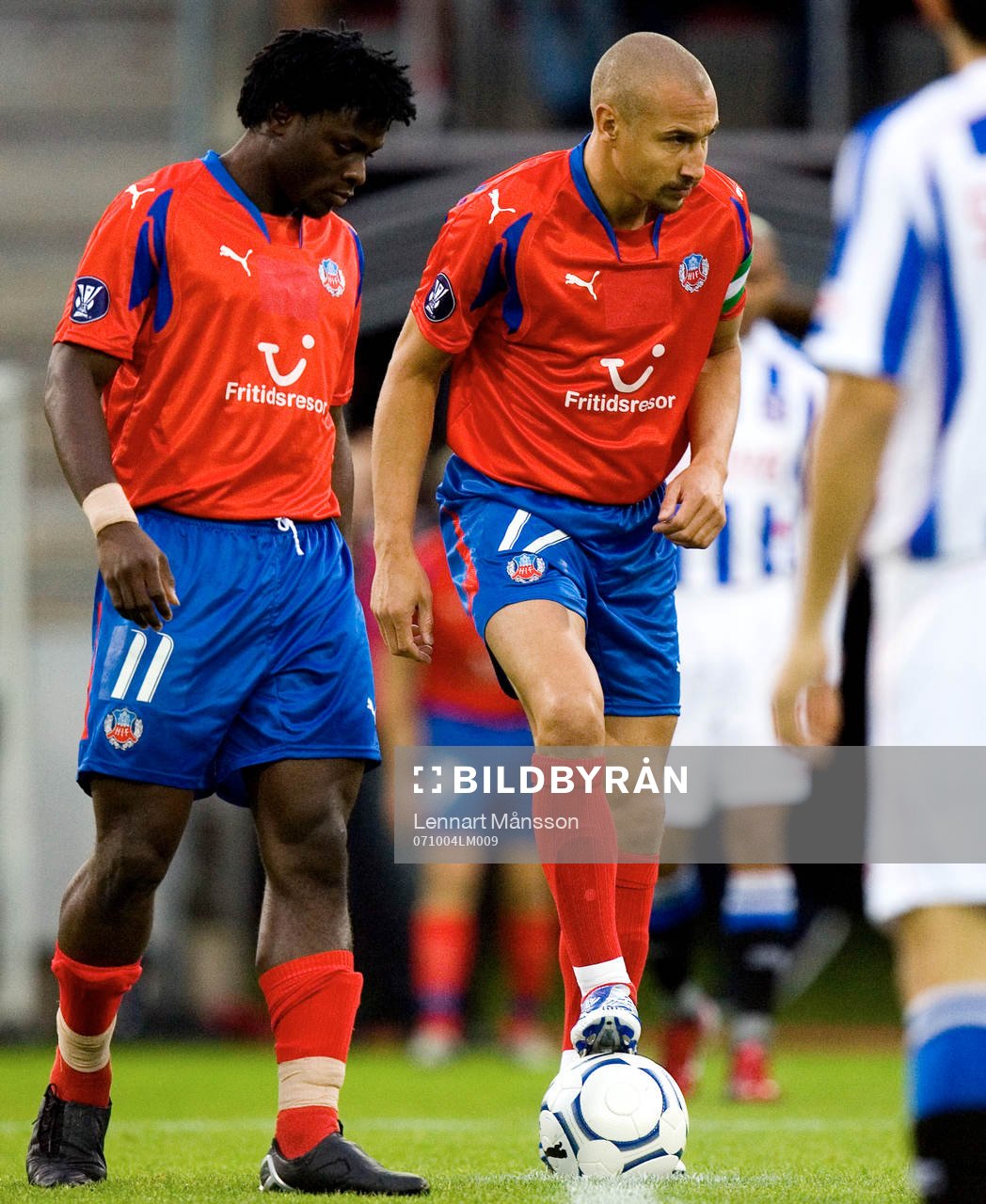 Razak Omotoyossi och Henrik Larsson, Helsingborg