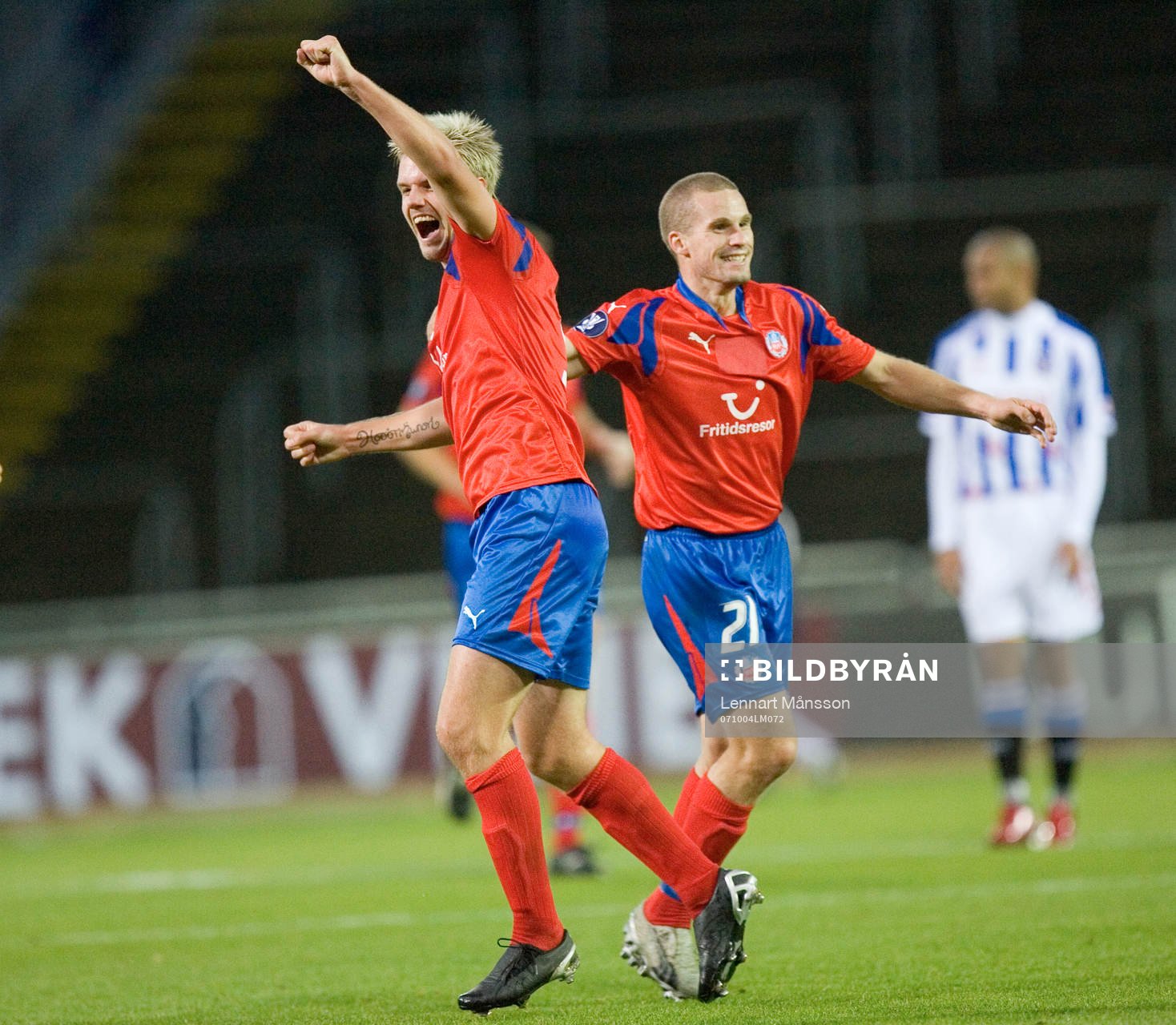 2-0 Andreas Dahl, jubel