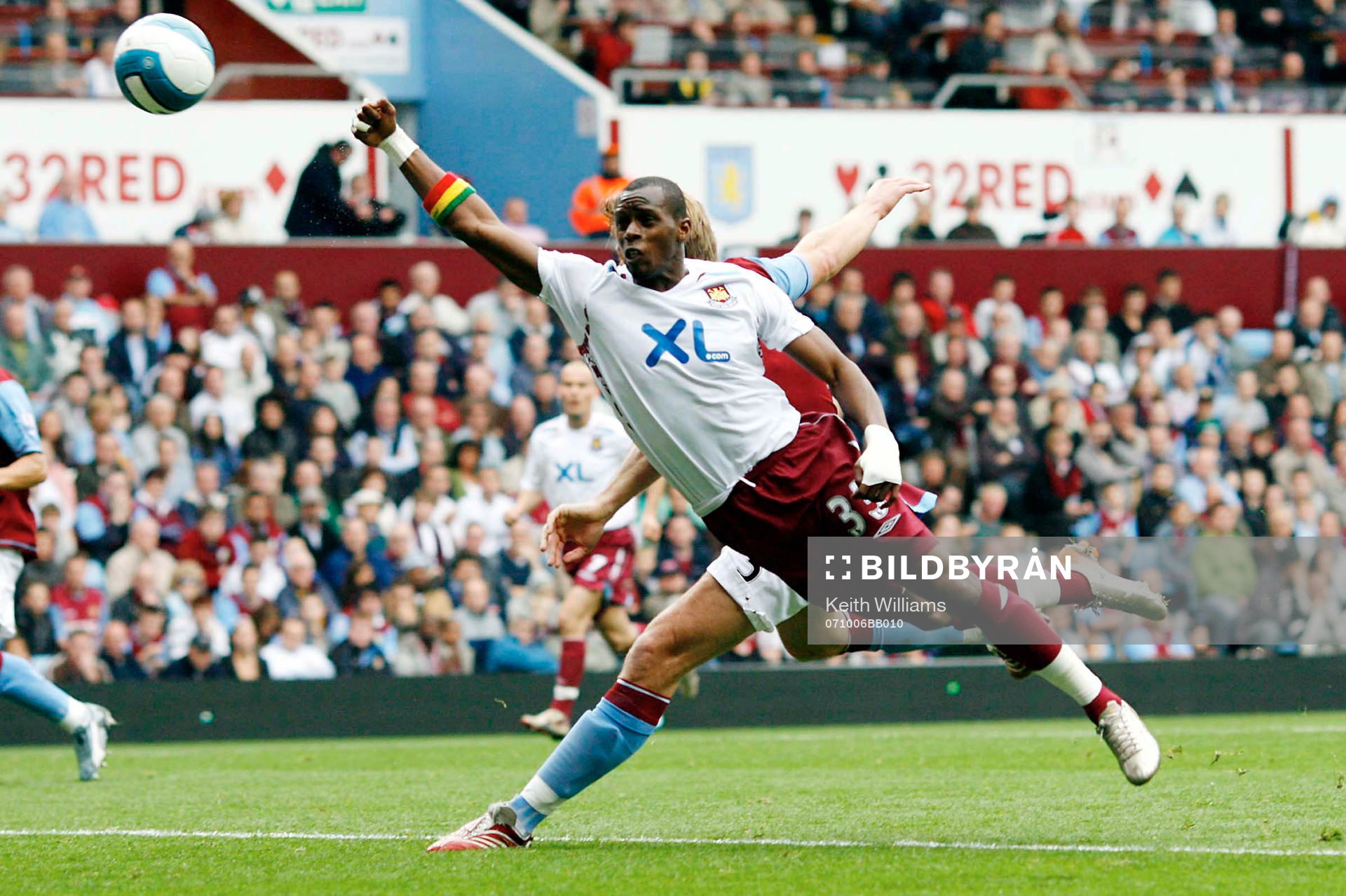 Fotboll, engelsk, Premier League, Aston Villa - West Ham