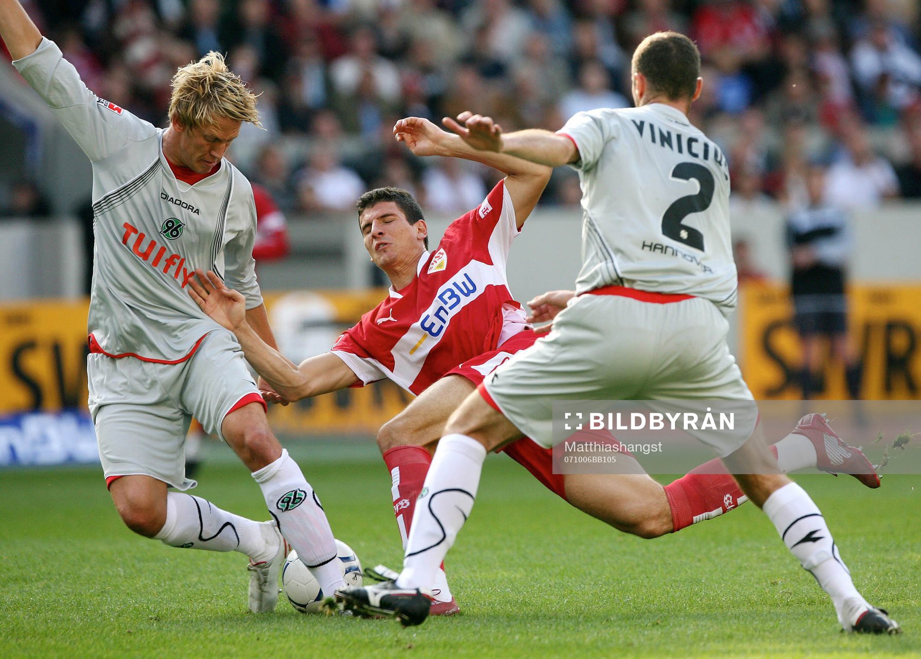 Frank Fahrenhorst, Hannover, Mario Gomez, Stuttgart och