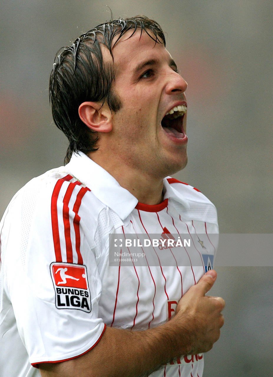 Rafael van der Vaart, Hamburg, jubel