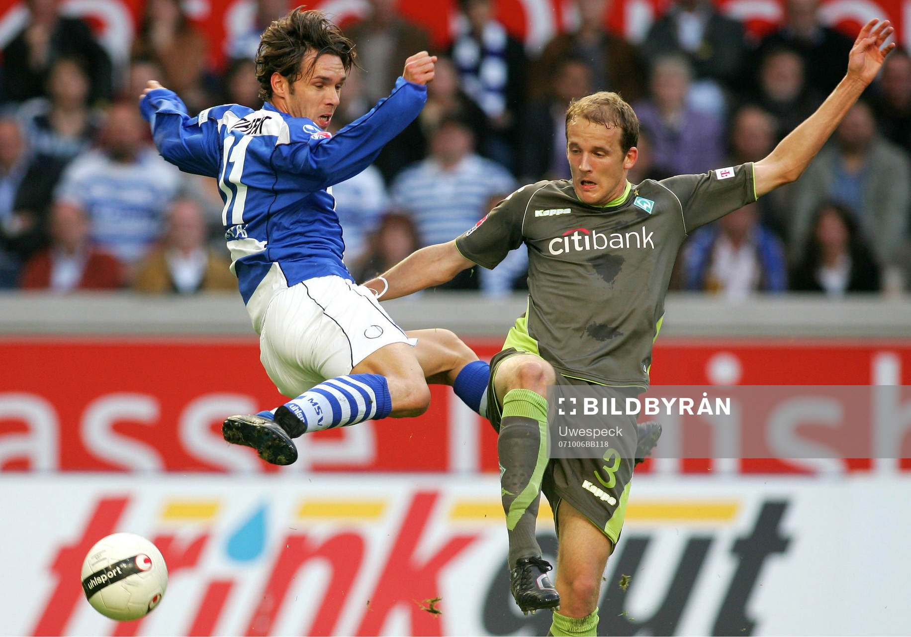 Christian Tiffert, Duisburg och Petri Pasanen, Bremen