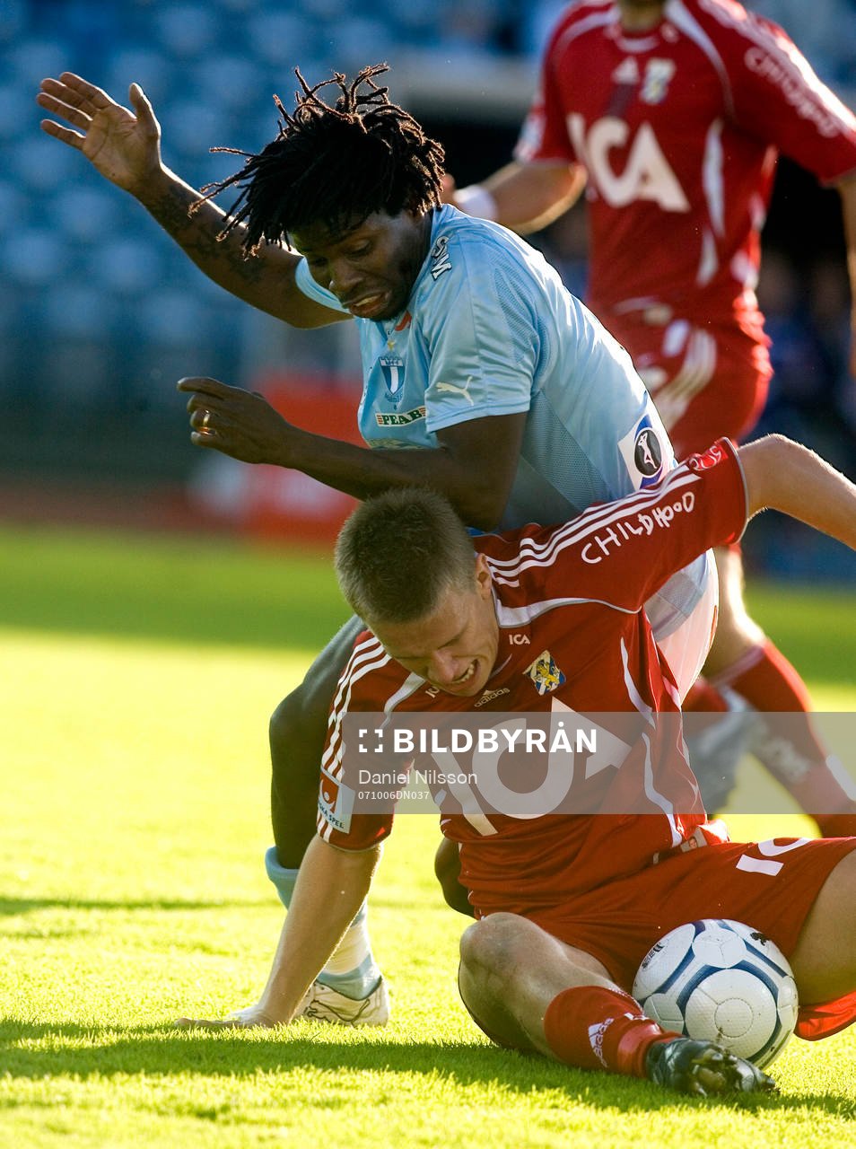 Jimmy Dixon, Malmö och Pontus Wernbloom, Göteborg