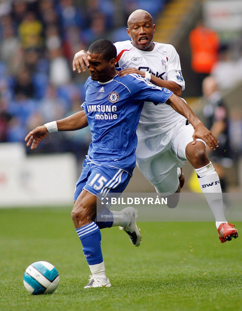 Fotboll, engelsk, Premier League, Bolton Wanderers -