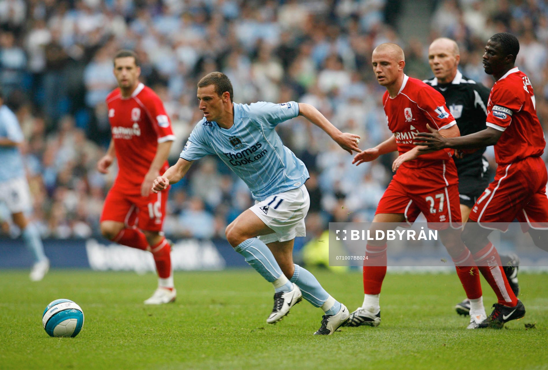 Fotboll, engelsk, Premier League, Manchester City v