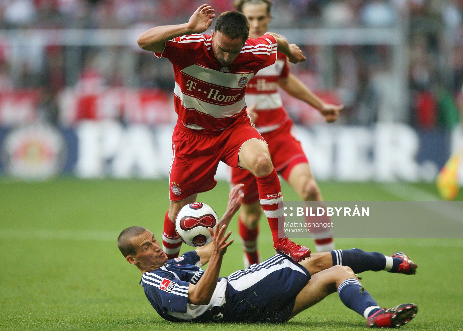 Peer Kluge och Franck Ribery
