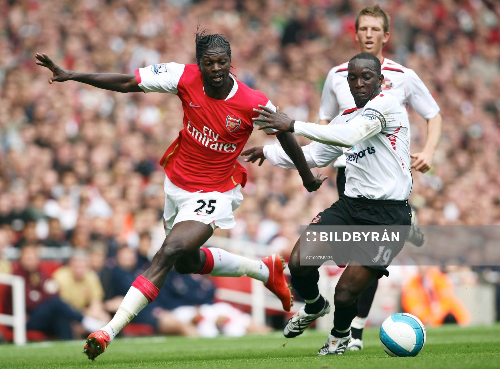 Emmanuel Adebayor, Arsenal och Dwight Yorke, Sunderland