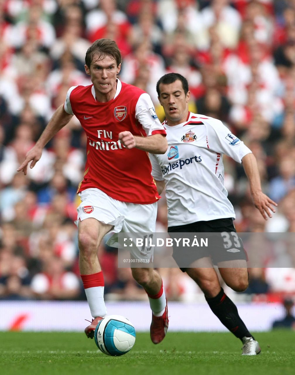 Alexander Hleb, Arsenal och Ross Wallace, Sunderland