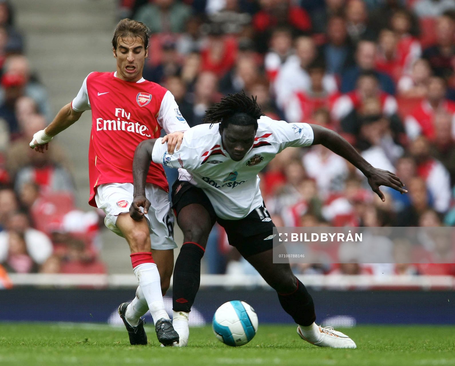 Mathieu Flamini, Arsenal och Kenwyne Jones, Sunderland