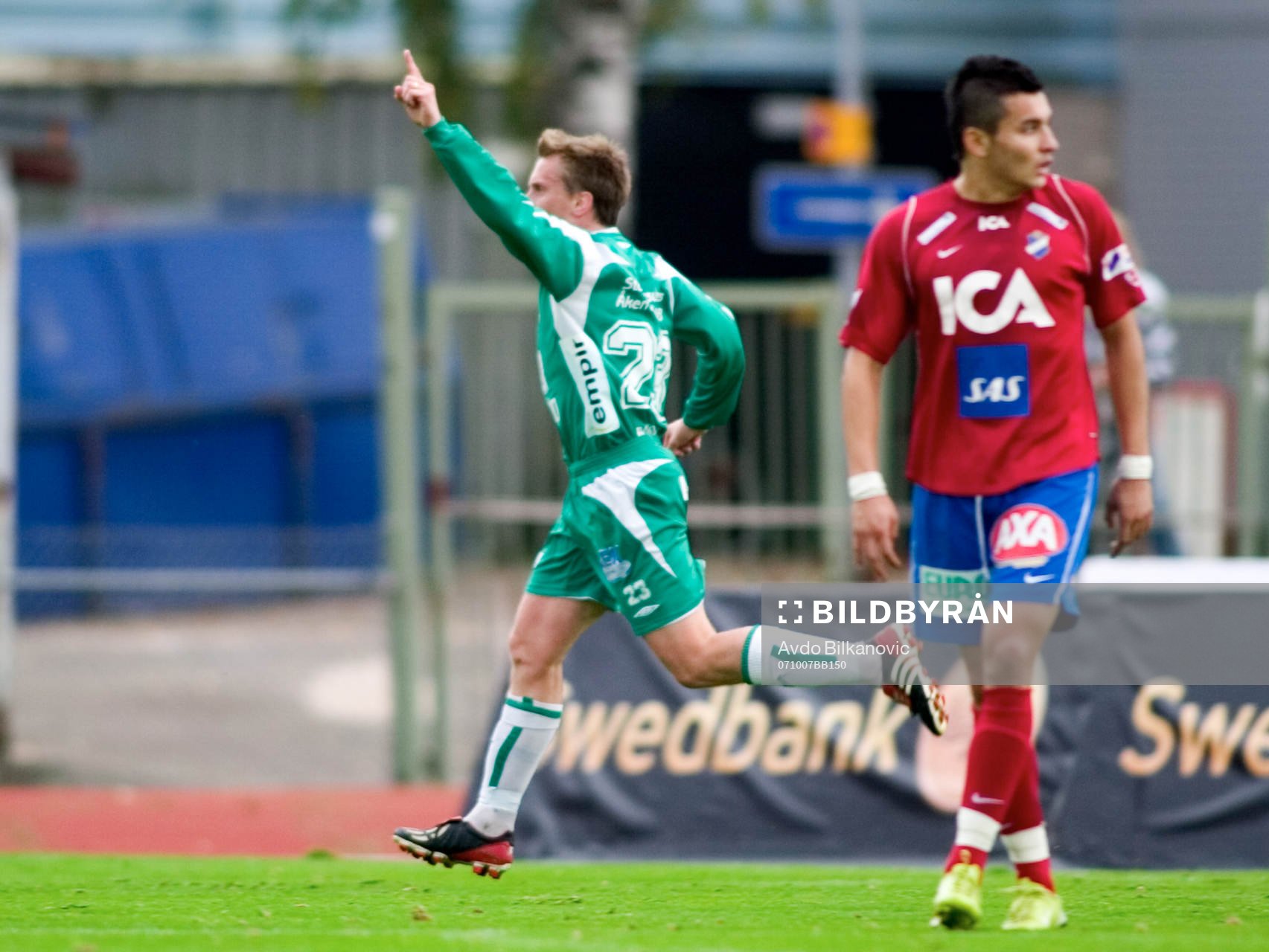 Mathias Gravem, Ljungskile, jubel, Emin Nouri, Öster, depp