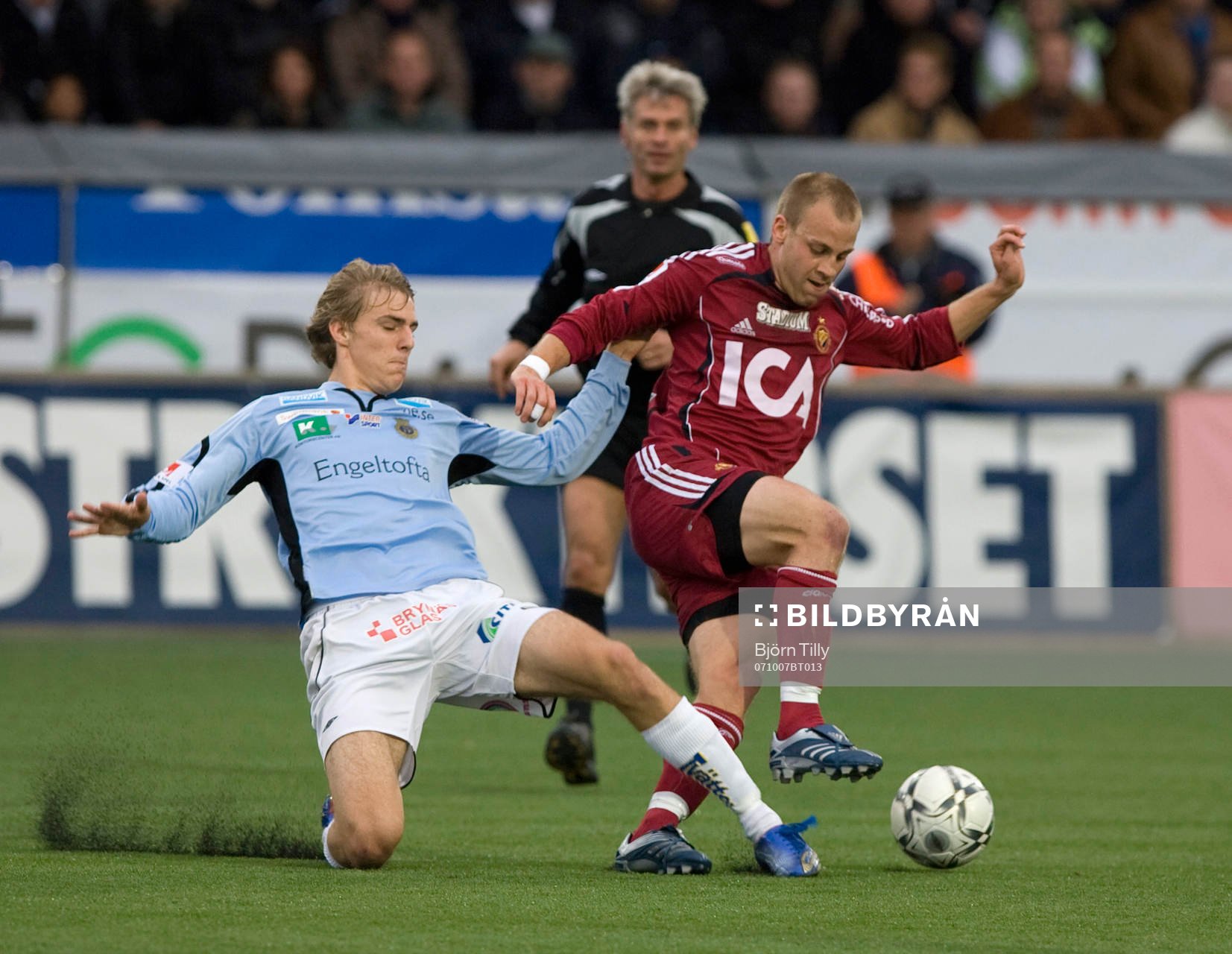 Johan Oremo, Gefle, och Daniel Sjölund, Djurgården