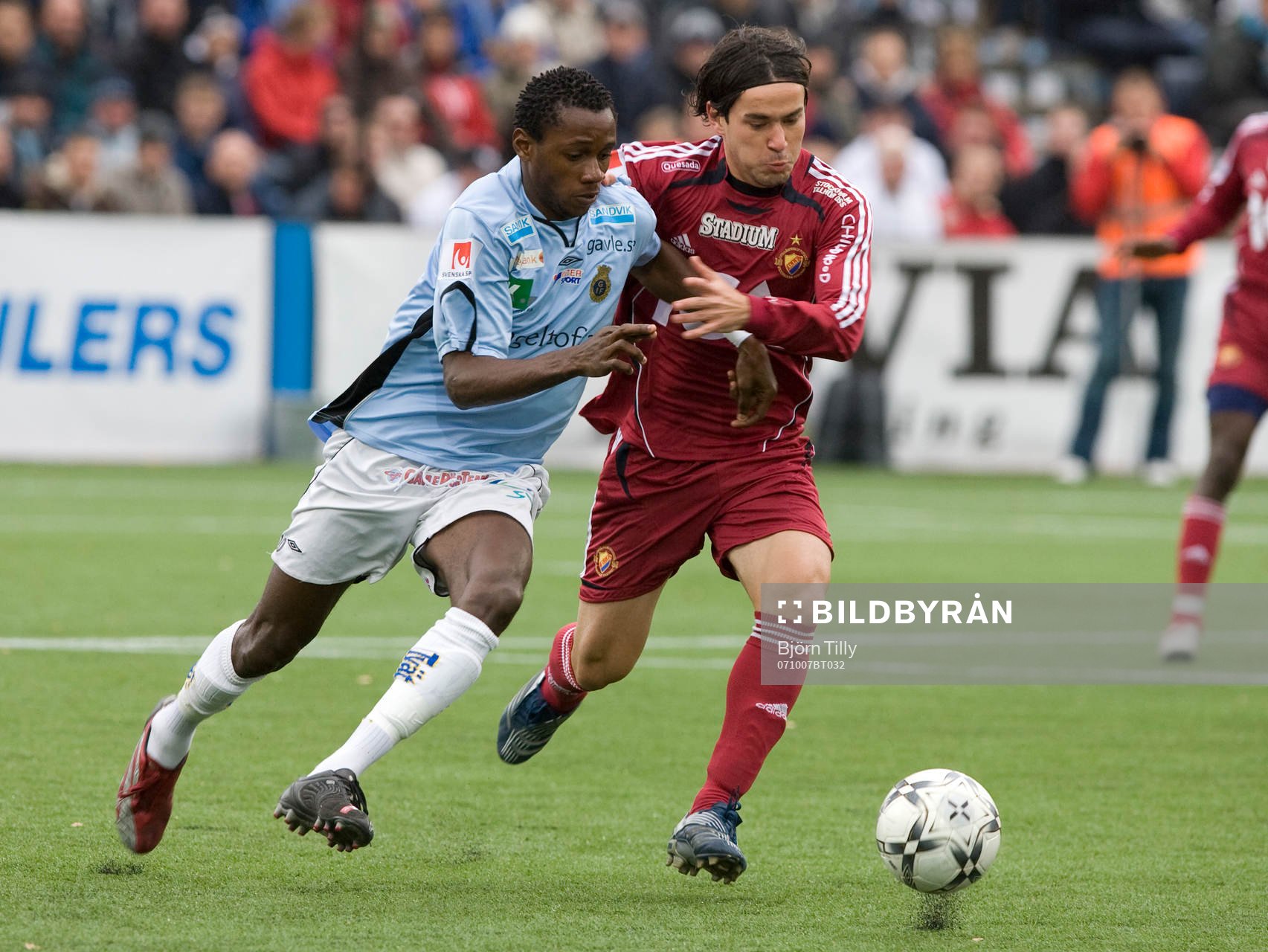 Yannick Bapupa, Gefle och Enrico Cardoso Nazaré,