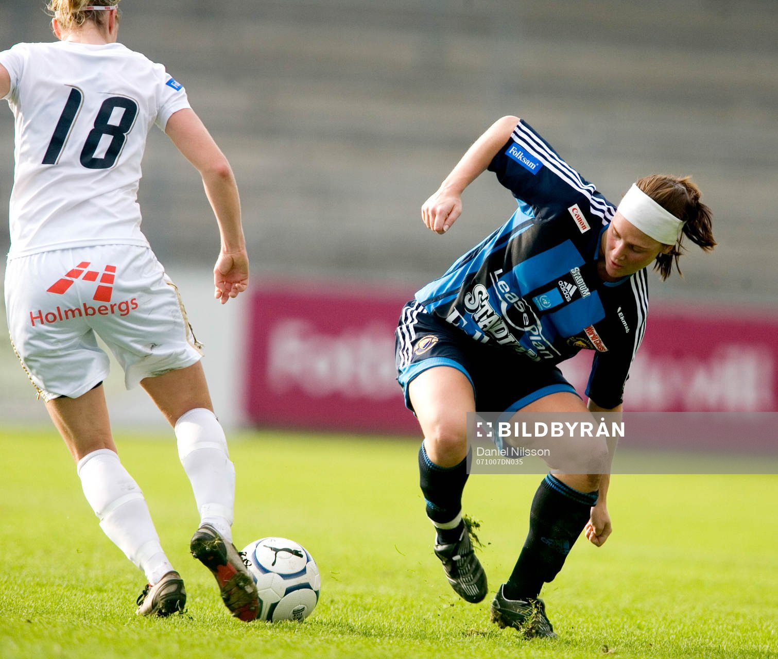 Malin Engdahl, Djurgården och Dora Stefansdottir, ldb