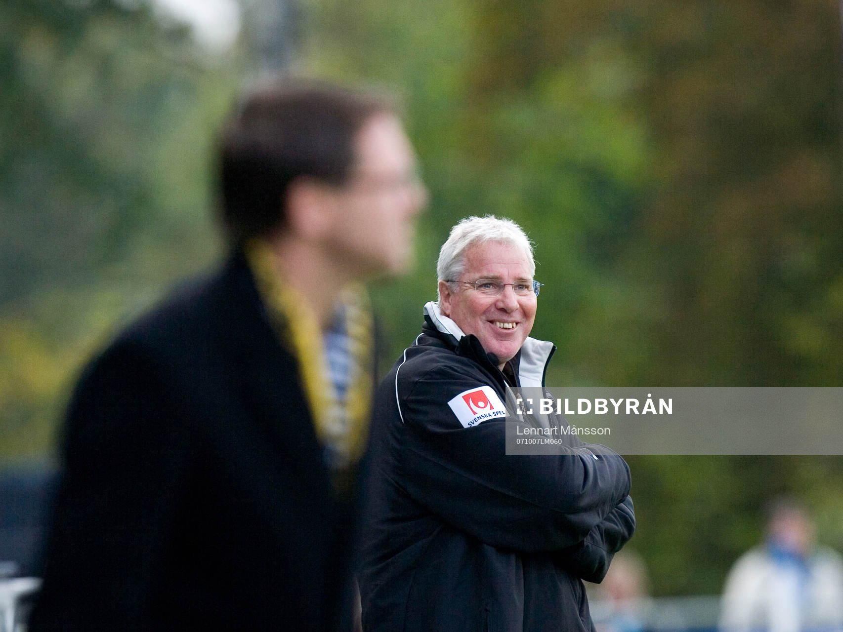 Conny Karlsson, tränare, Trelleborg, gladare än kollegan