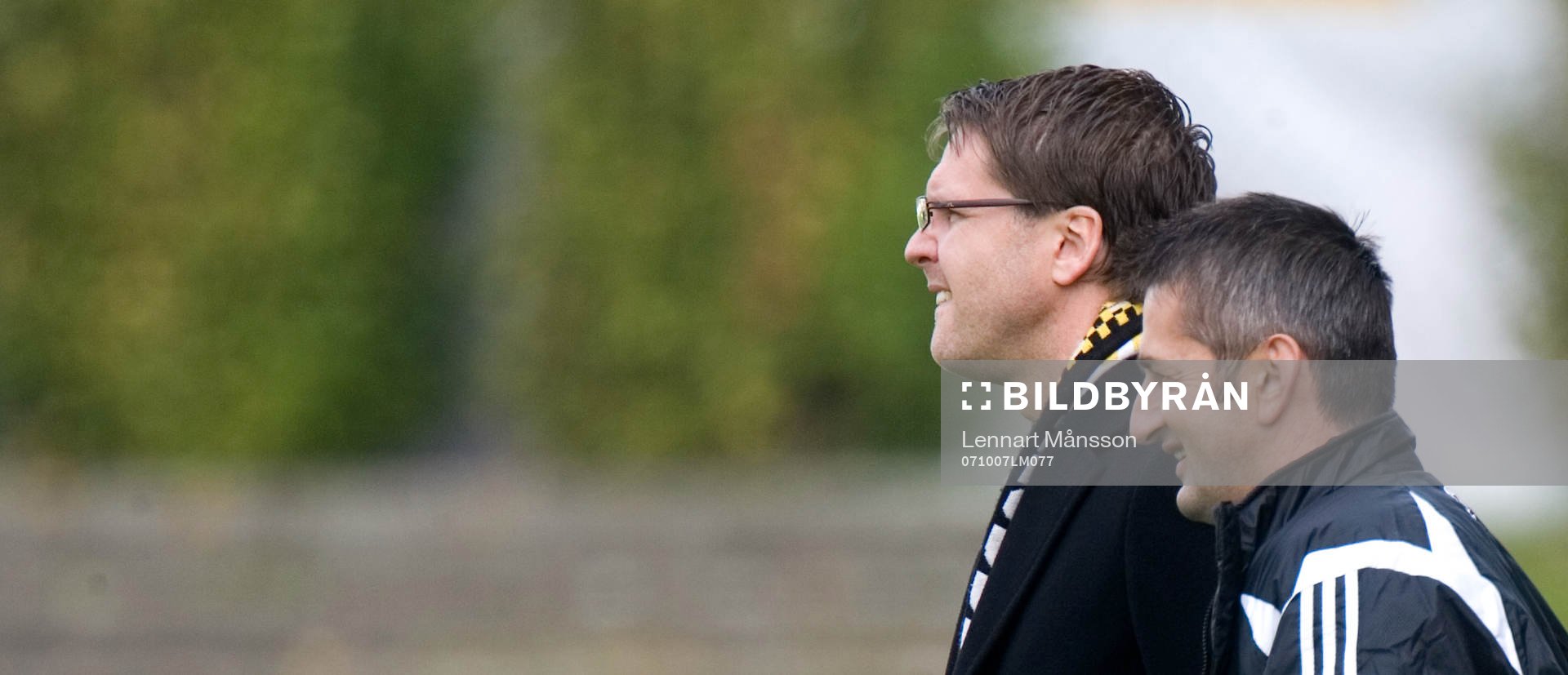 Rikard Norling och Nebojsa Novakovic, tränare, AIK