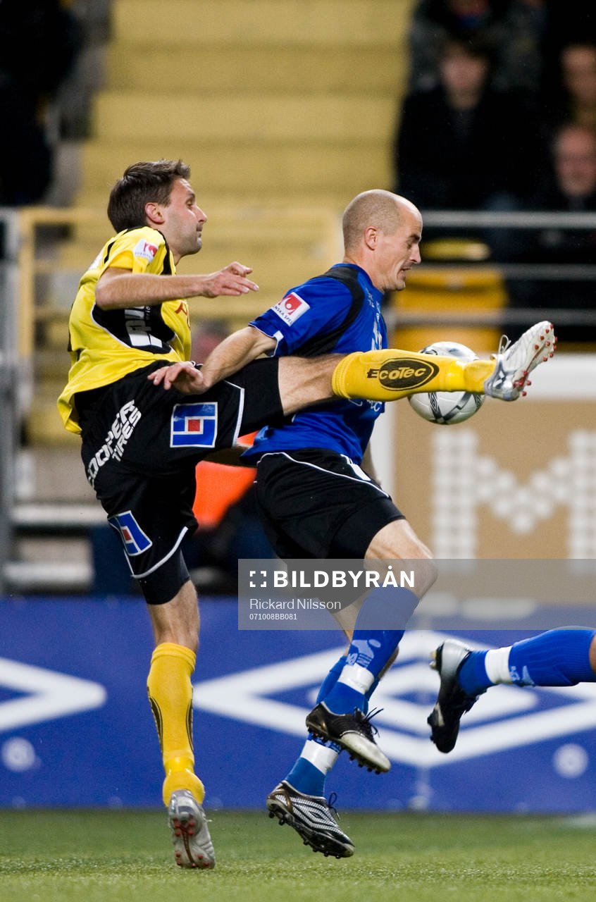 Jari Ilola, Elfsborg och Magnus Arvidsson, Halmstad