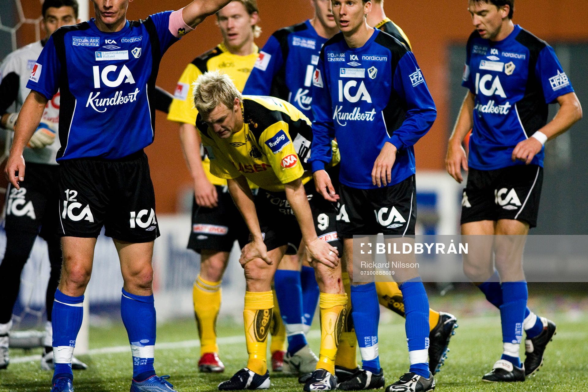 Mathias Svensson, Elfsborg, deppar över bara en poäng