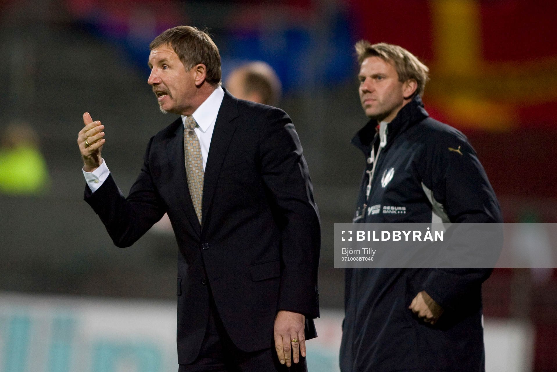 Stuart Baxter, Tränare och Hans Eklund, Assisterande