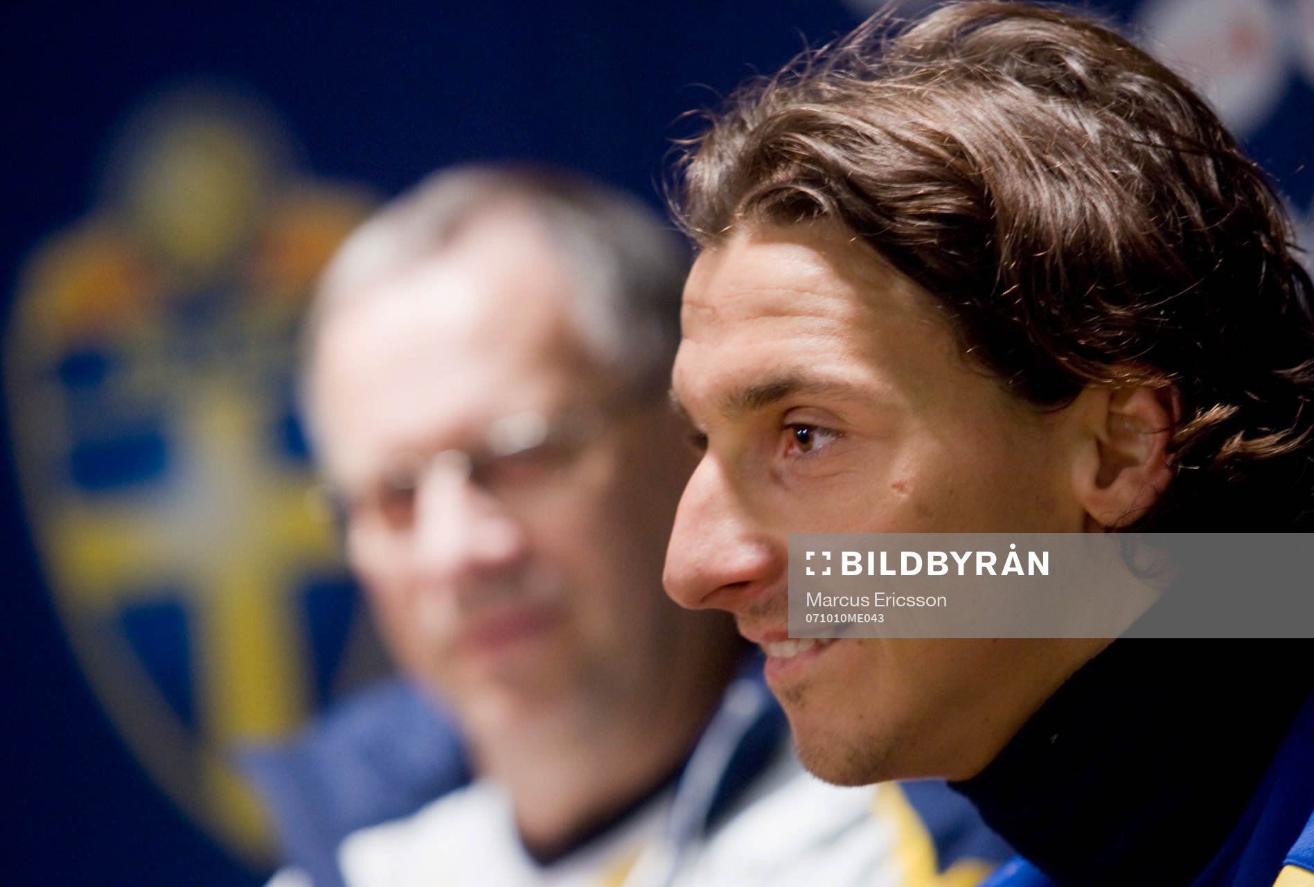 Lars Lagerbäck och Zlatan Ibrahimovic