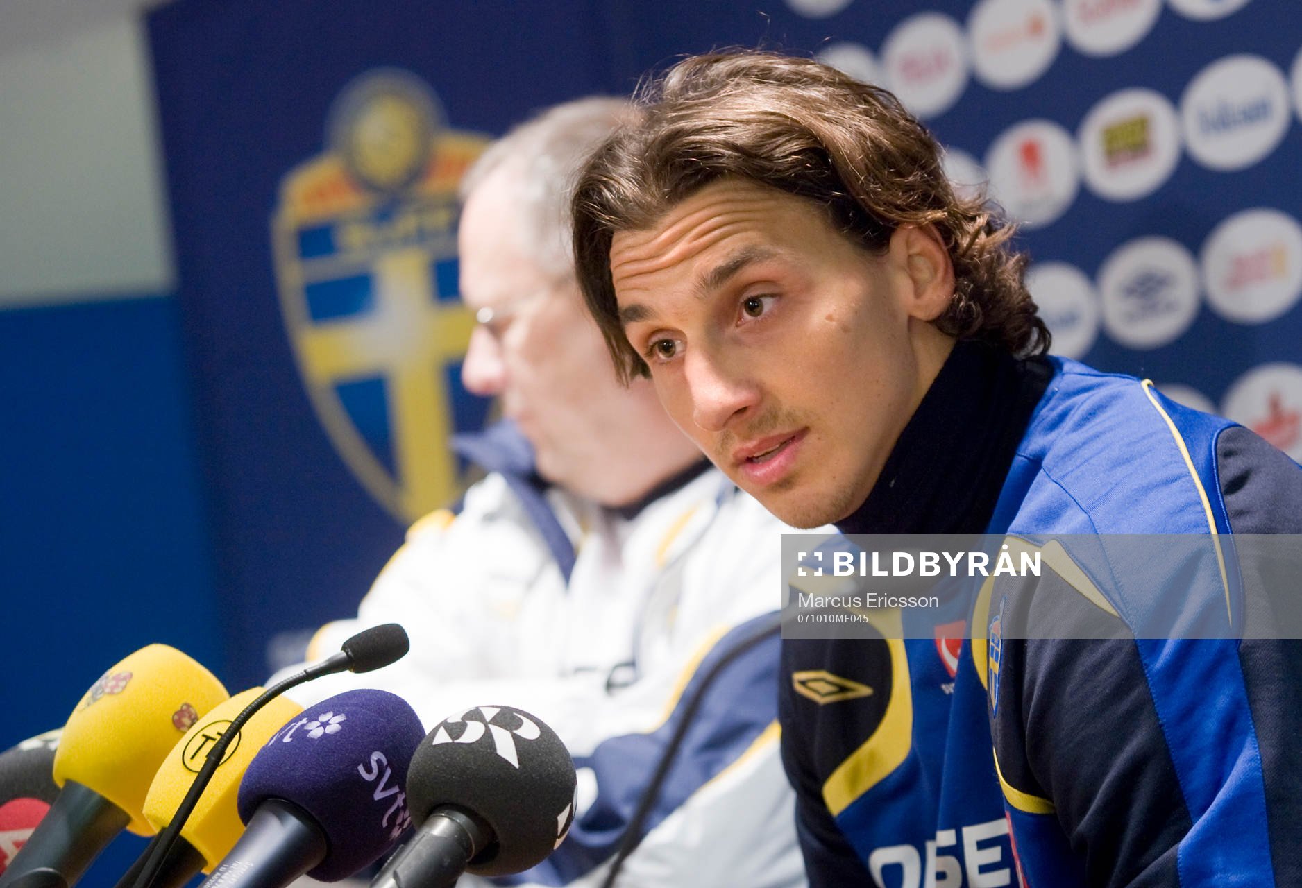 Lars Lagerbäck och Zlatan Ibrahimovic