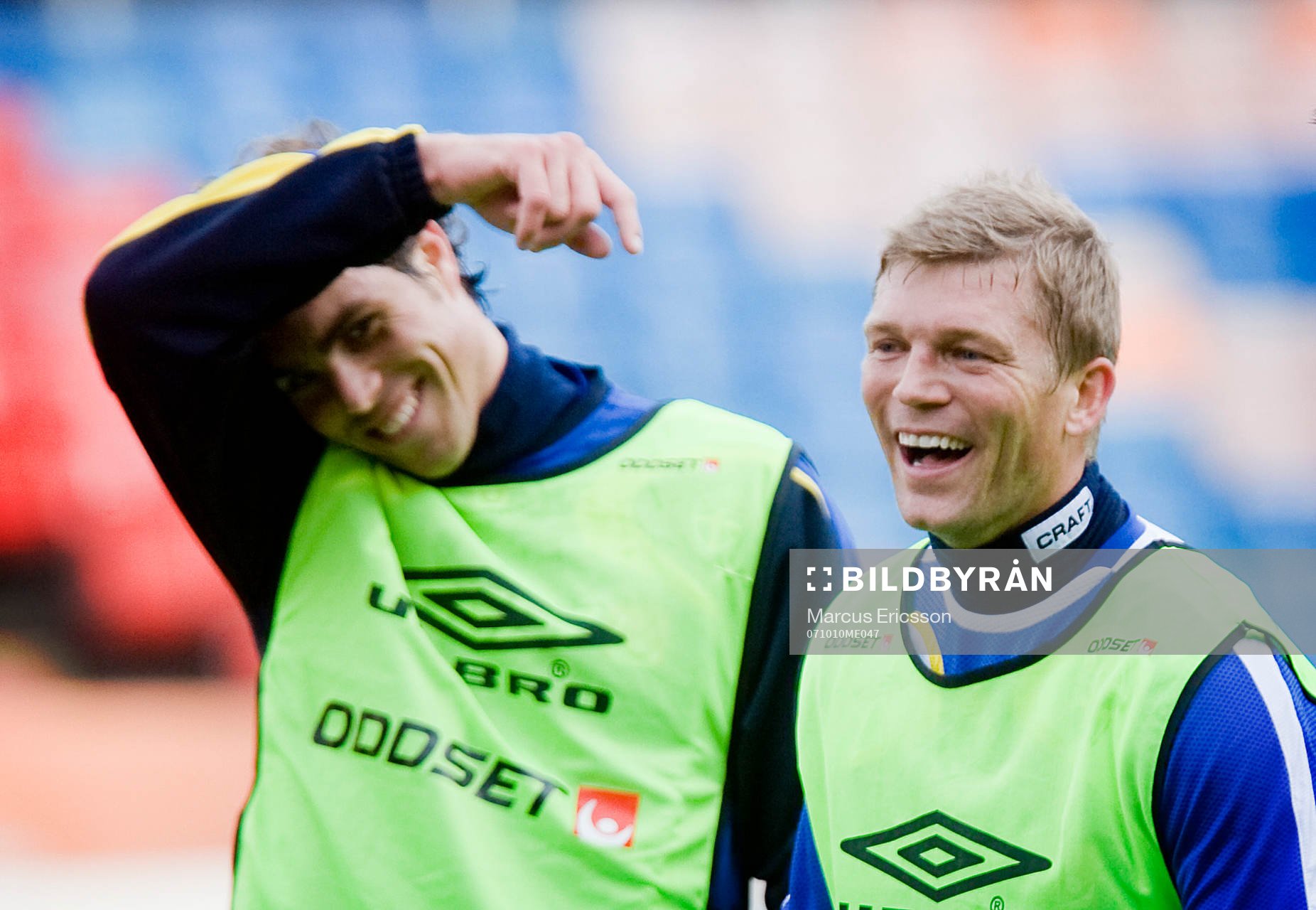 Johan Elmander och Marcus Allbäck