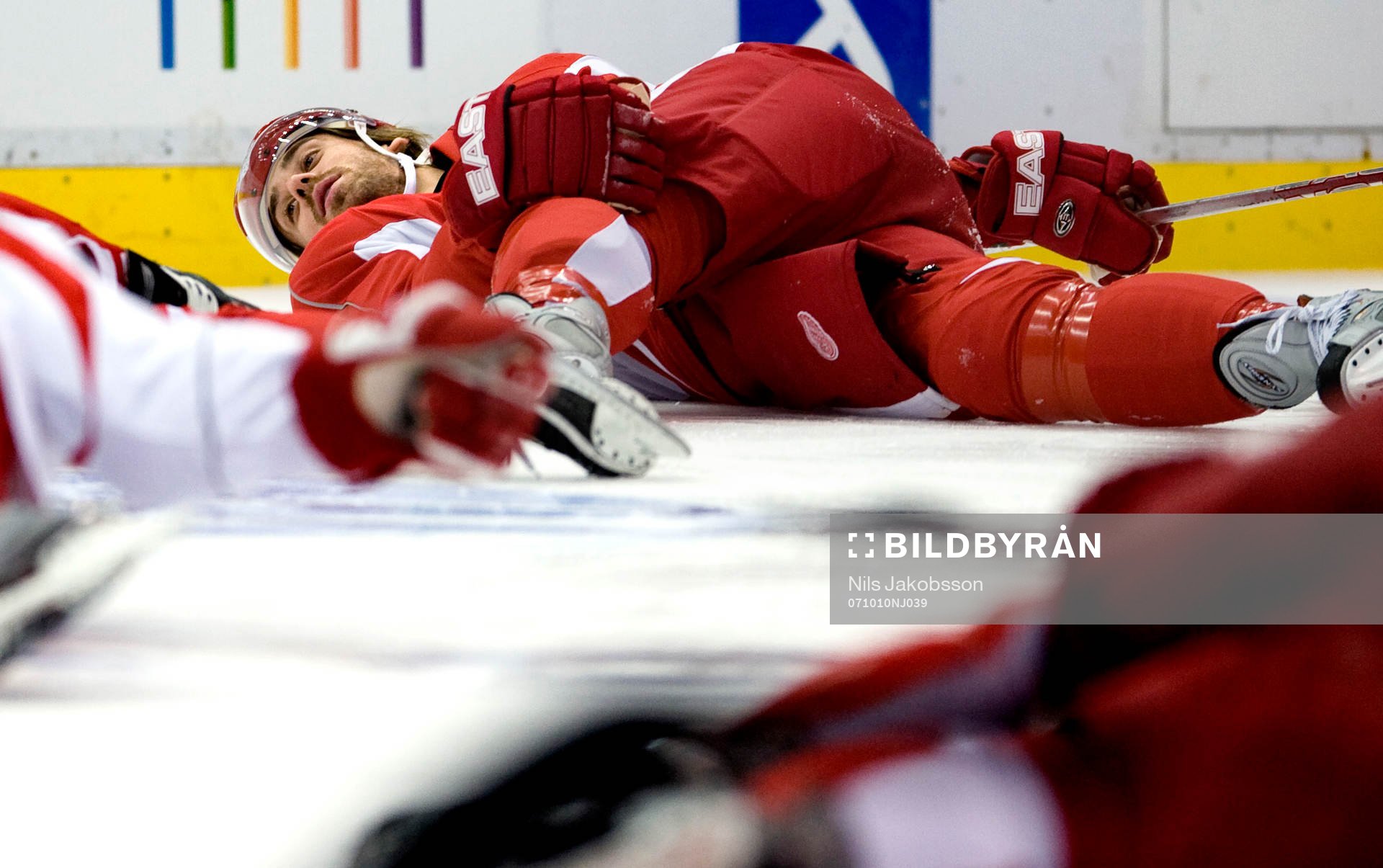 Henrik Zetterberg, stretchar