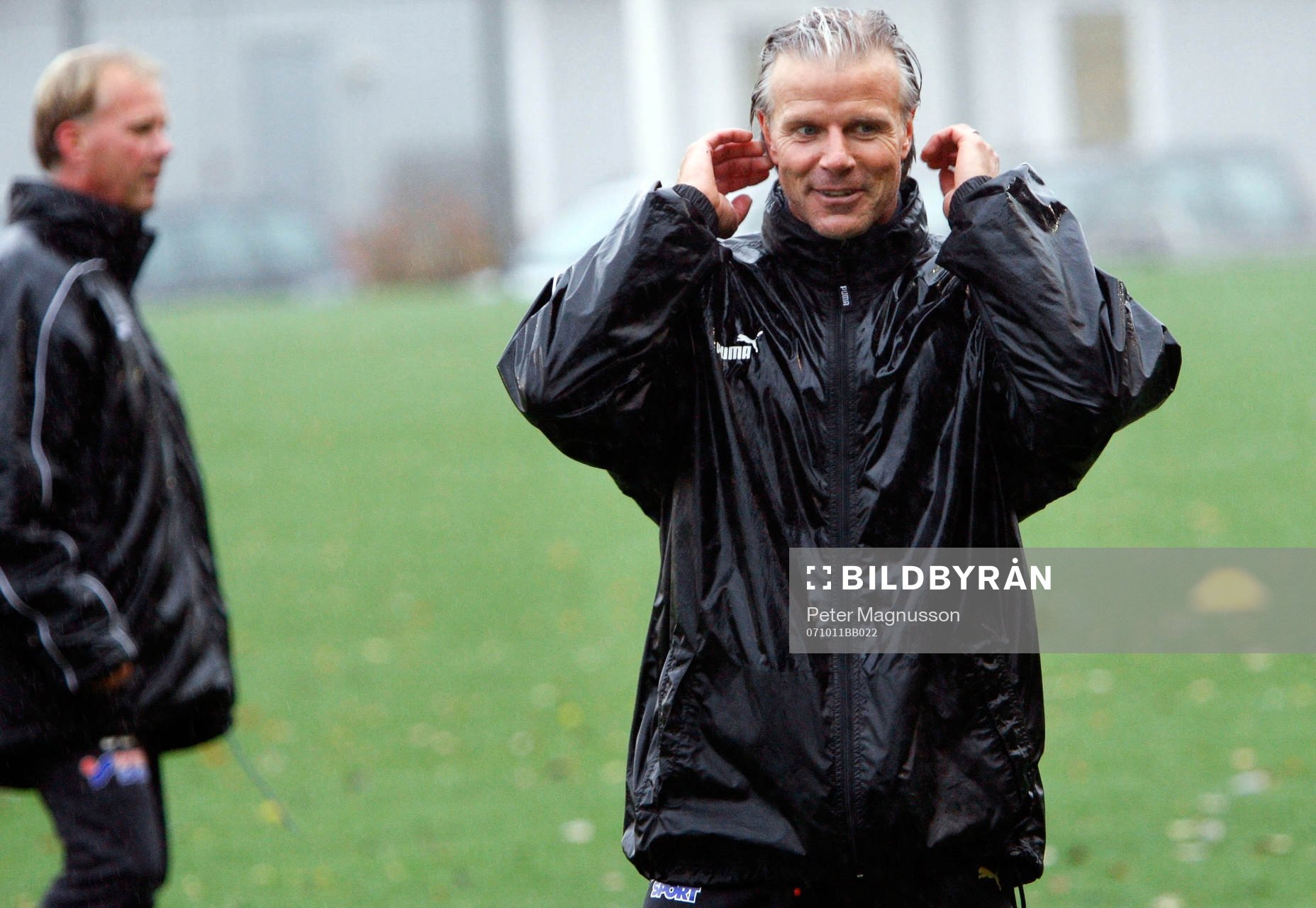 Fotboll, träning, Allsvenskan, Träning på GAIS-gården,
