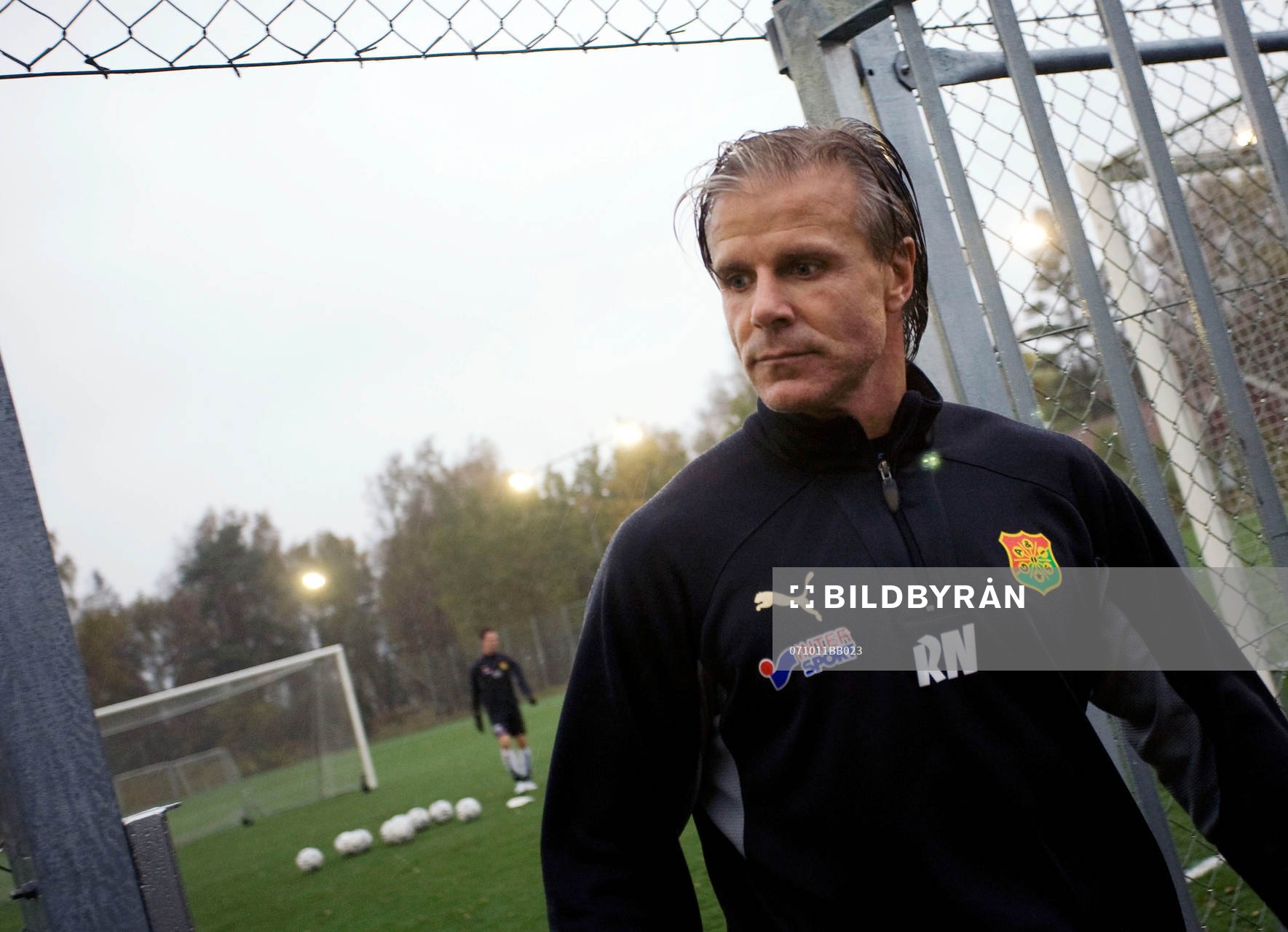 Fotboll, träning, Allsvenskan, Träning på GAIS-gården,