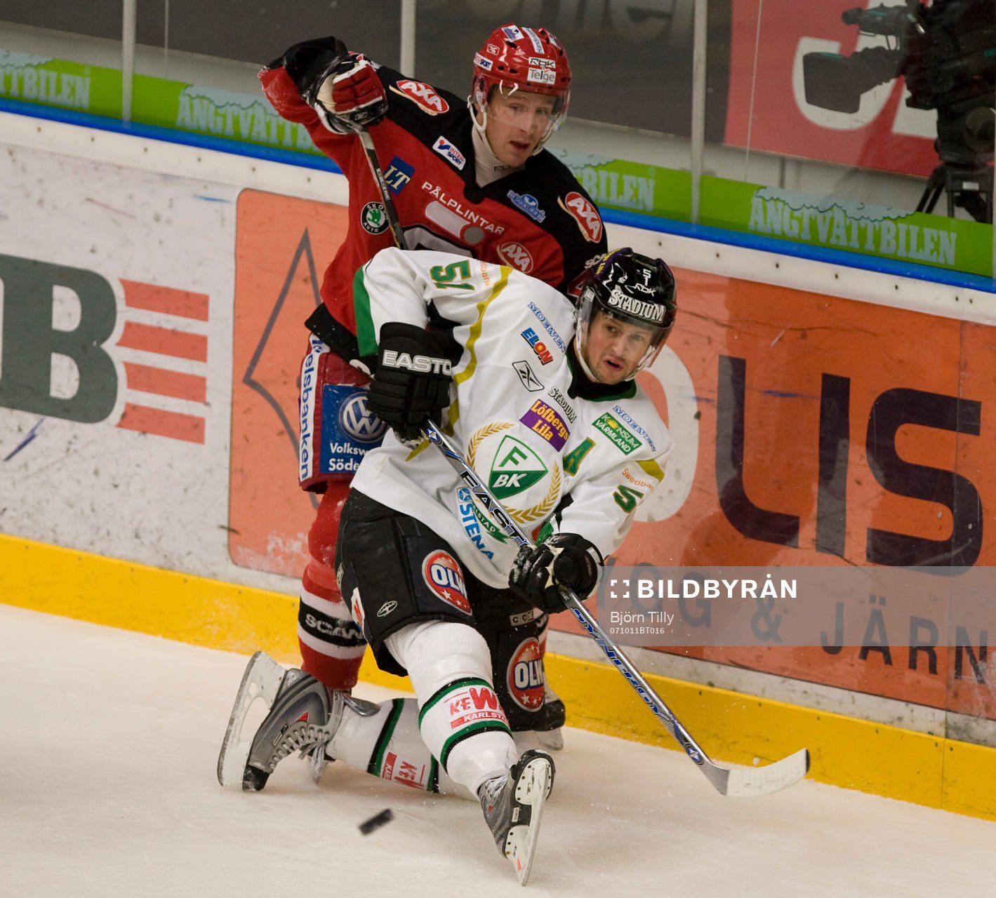 Stefan Gråhns, Södertälje och Rickard Wallin, Färjestad