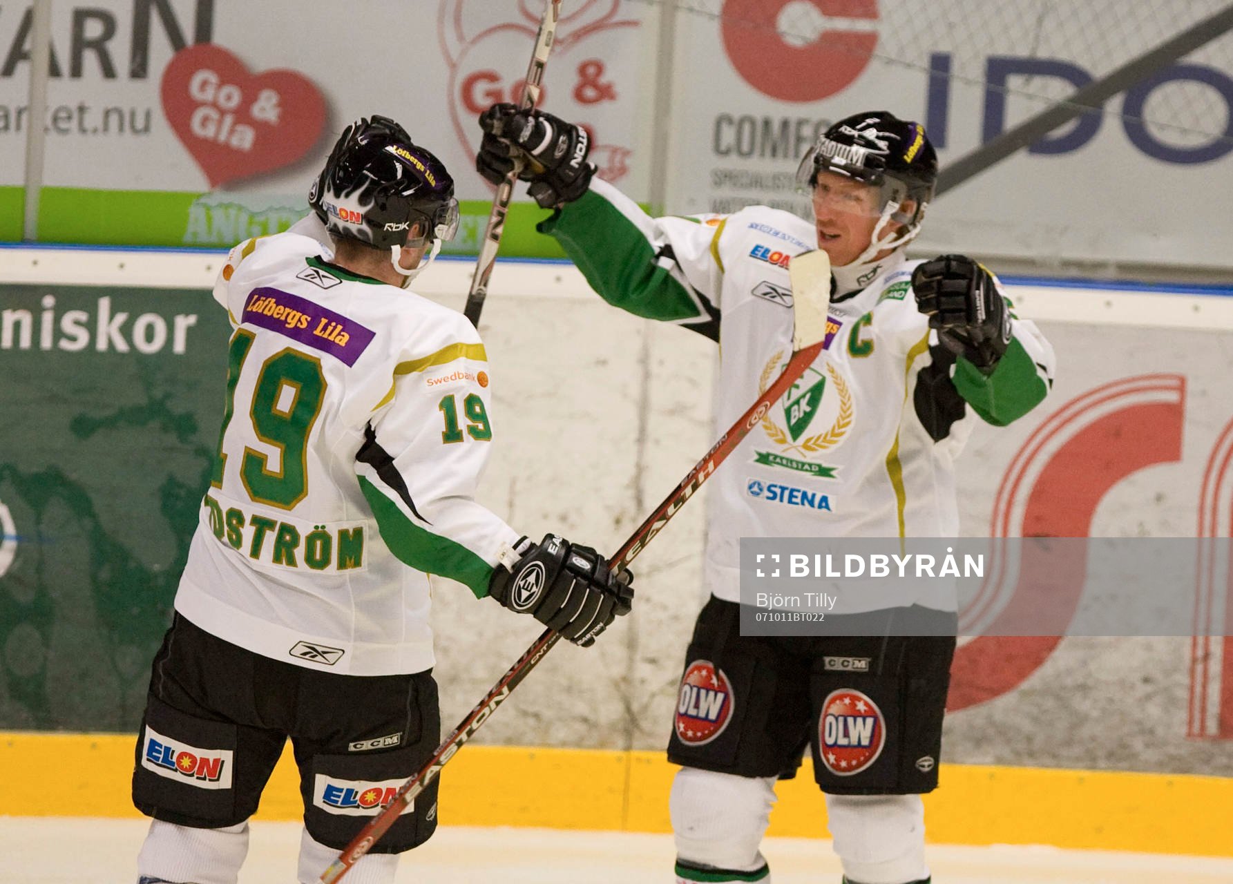 Peter Nordström, Färjestad gratuleras