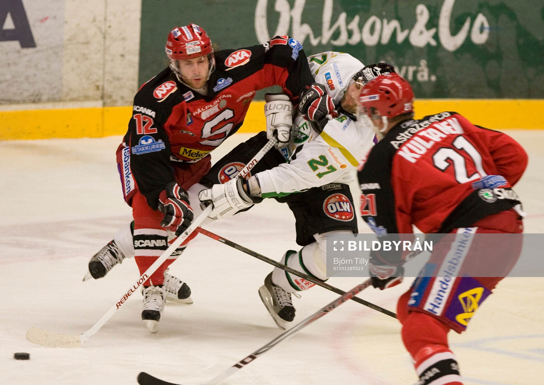 Daniel Josefsson, Södertälje och Emil Kåberg, Färjestad
