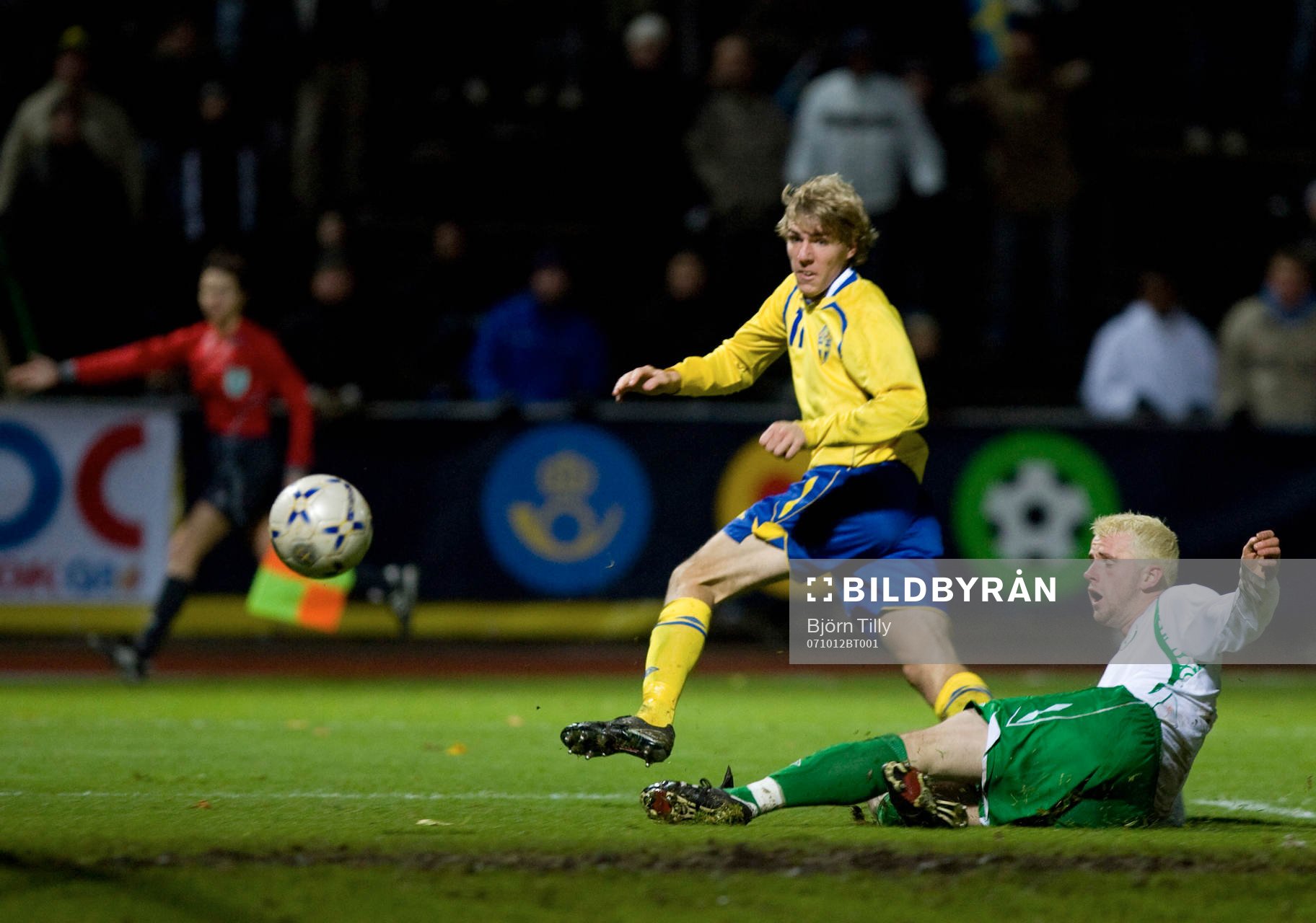 Johan Oremo, Sverige och Stephen O’Halloran, Irland, (1-1)