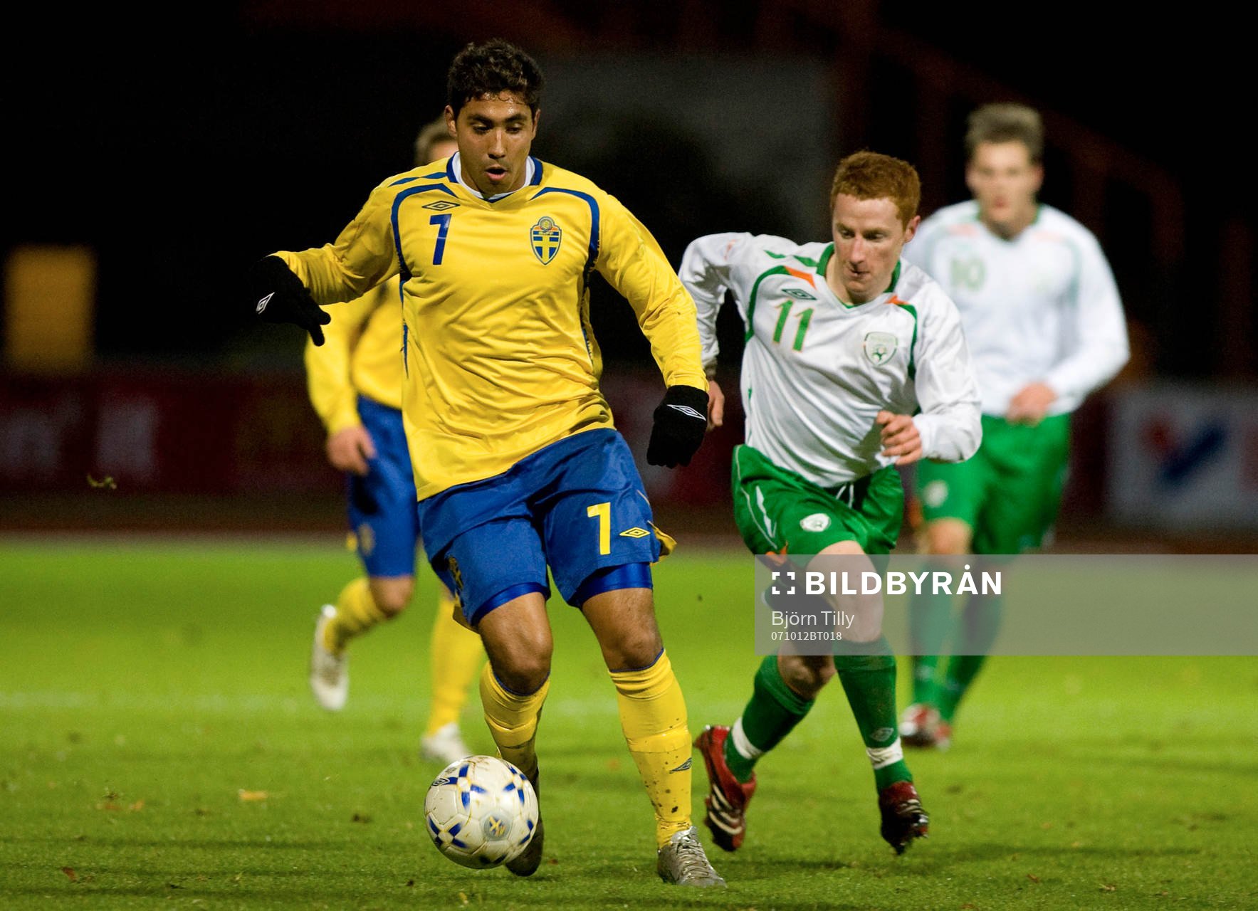 Sebastian Castro-Tello, Sverige och Stephen Quinn, Irland