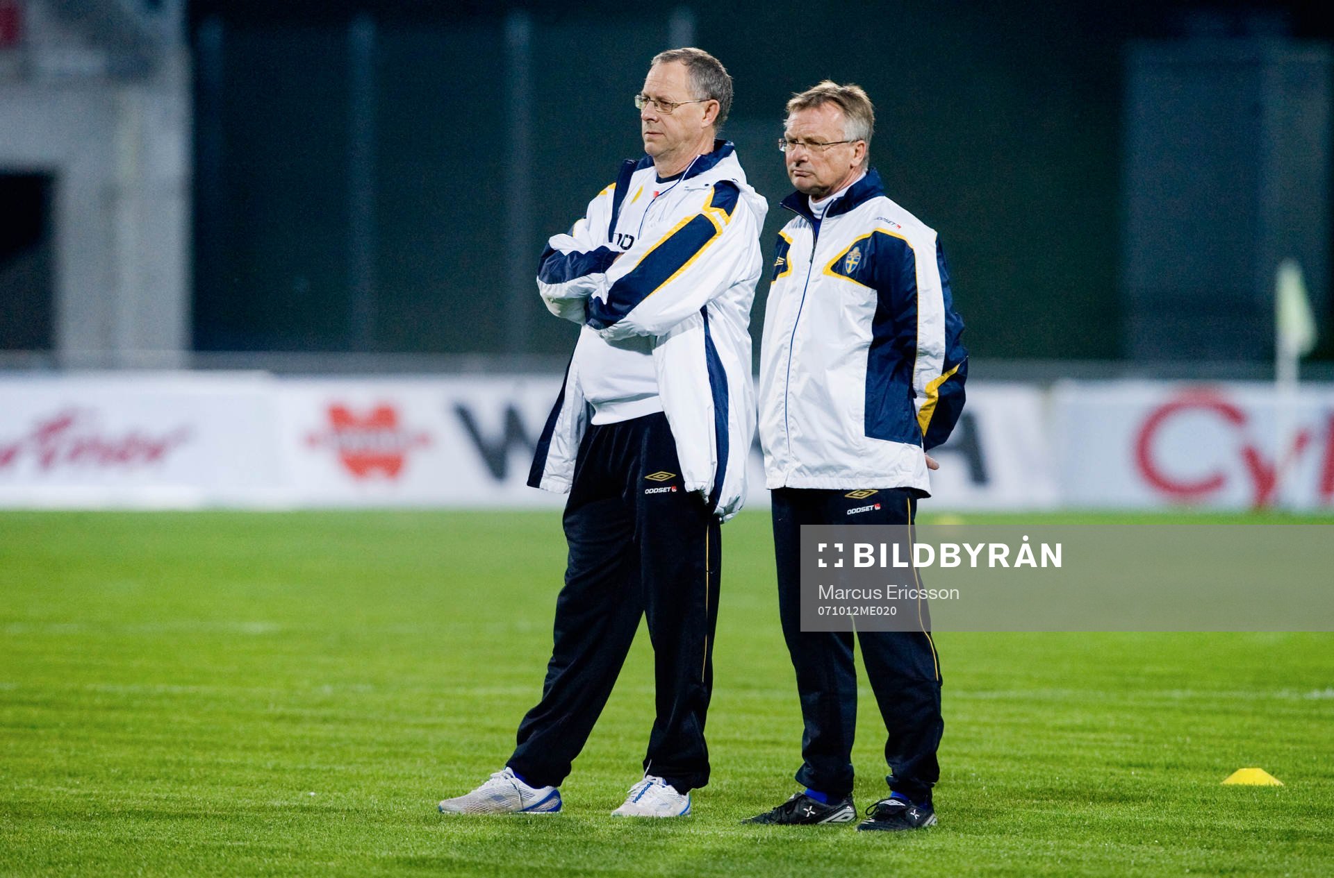 Lars Lagerbäck och Roland Nilsson