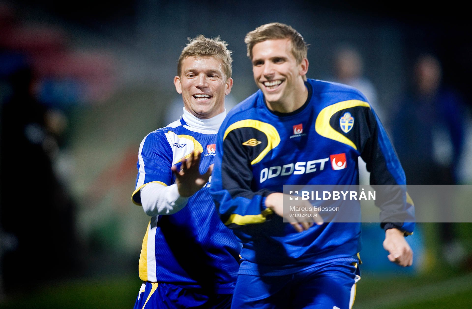 Marcus Allbäck och Anders Svensson