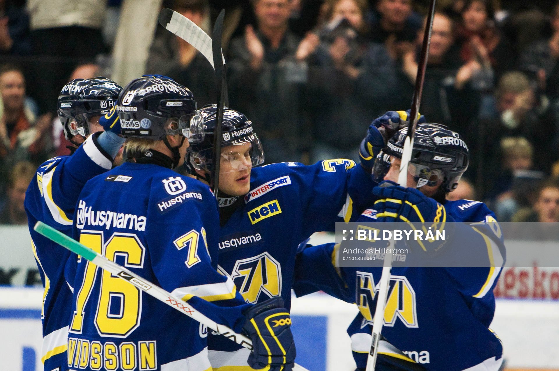 Jukka Voutilainen, HV71 gör 1-0