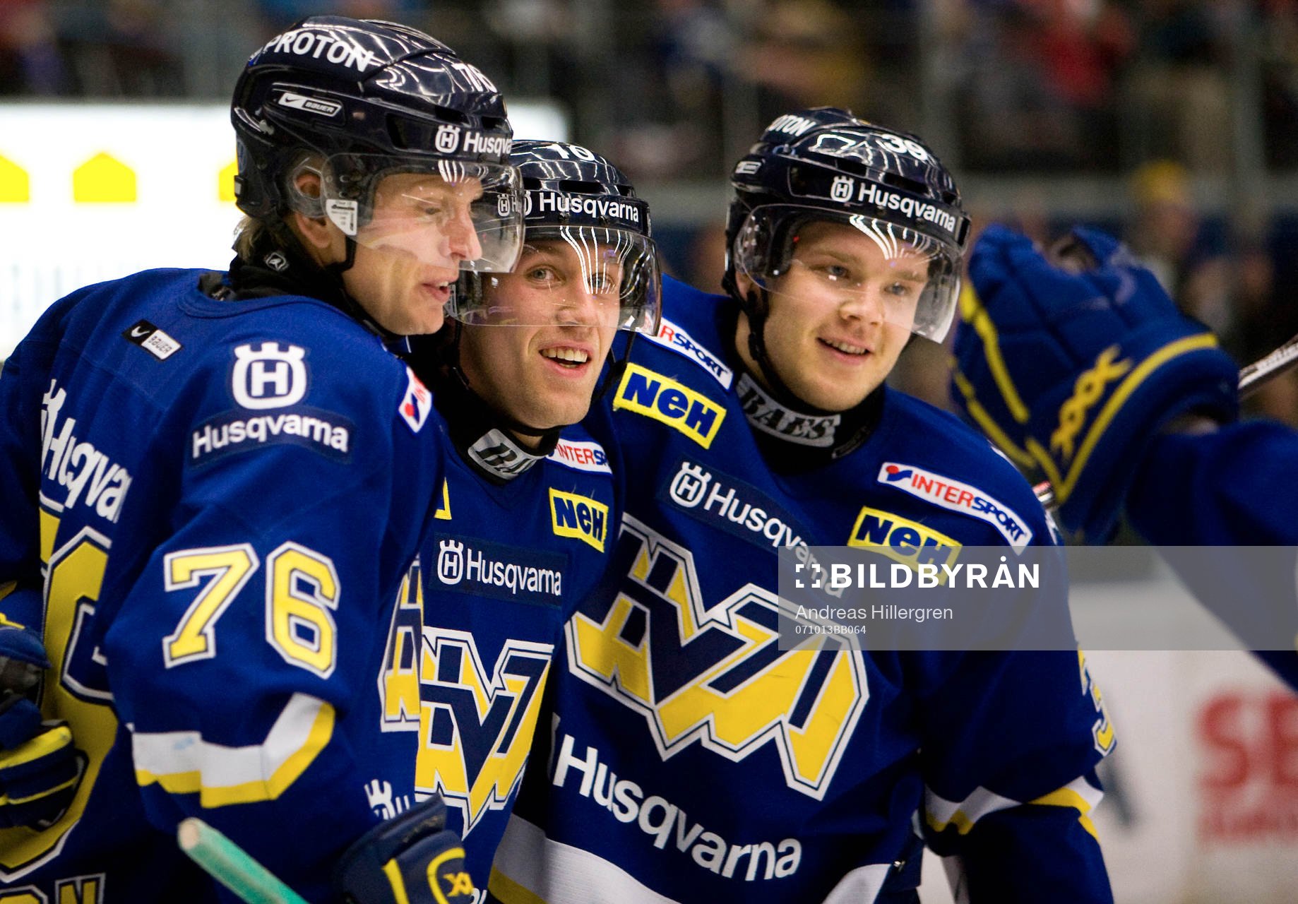 3-0 av  Johan Davidsson, Martin Thörnberg och Jukka